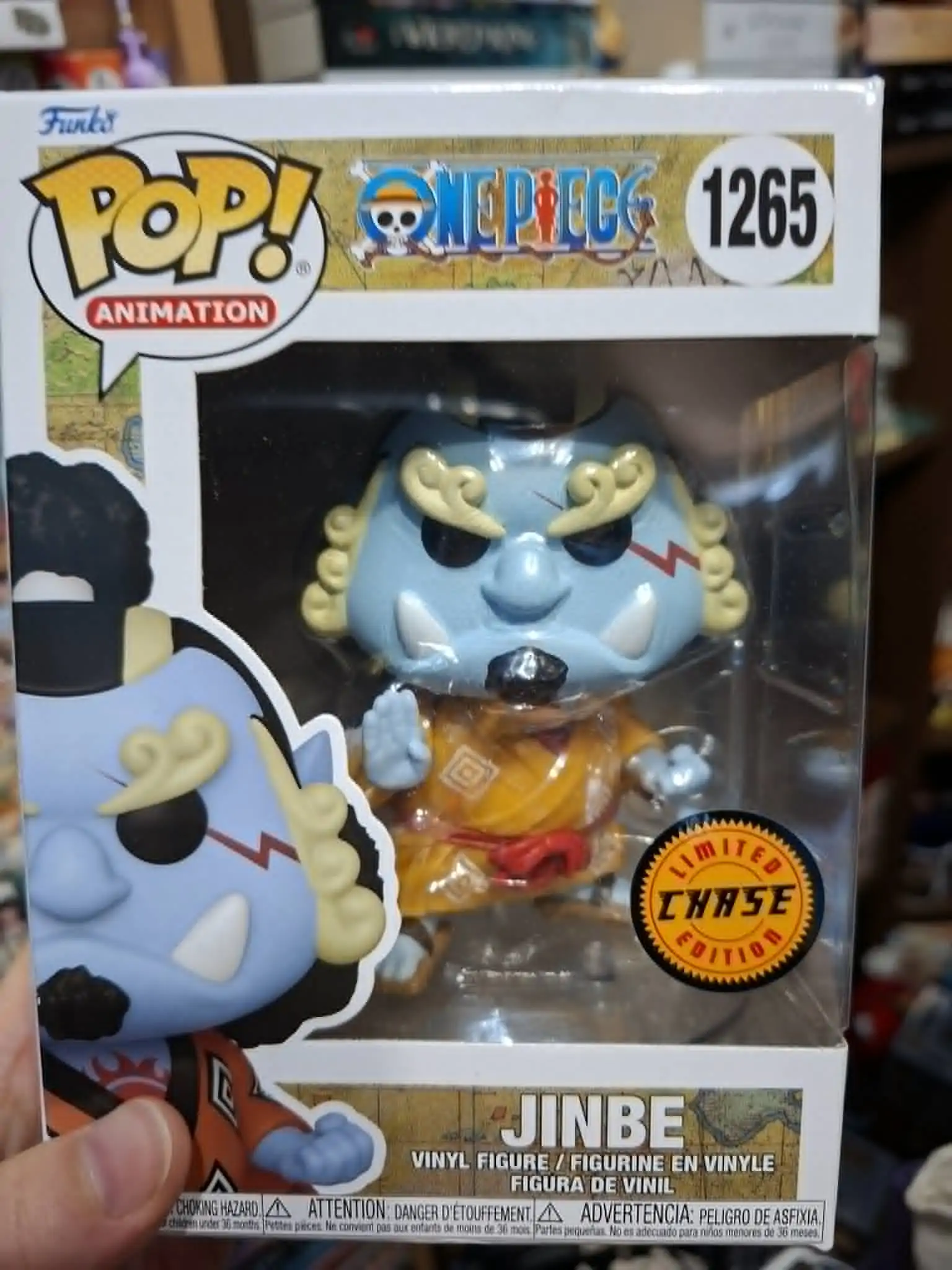 Figurină Funko POP One Piece Jinbe Chase poza produsului