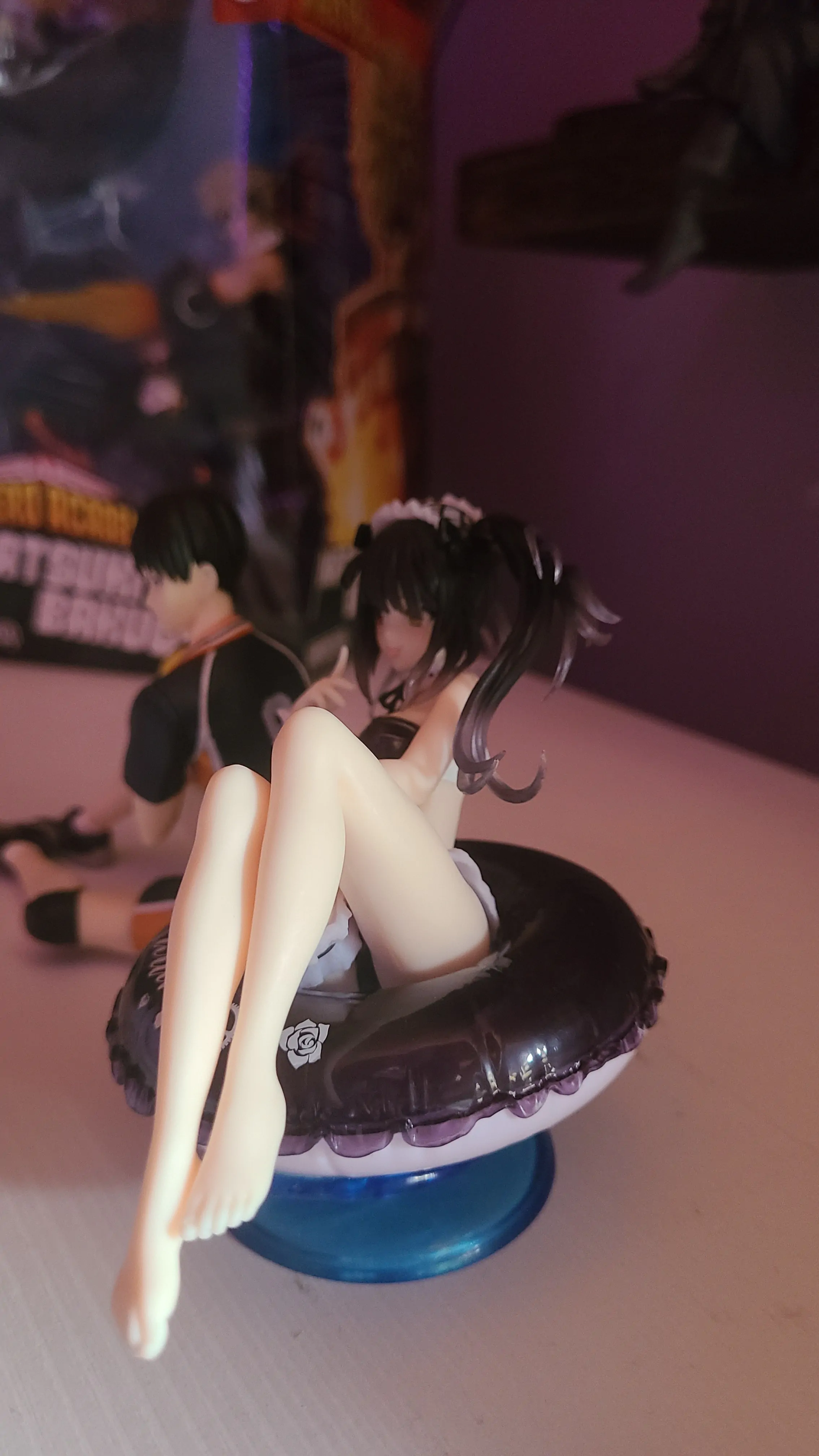 Figurină statuie PVC Date A Live IV Aqua Float Girls Kurumi Tokisaki Renewal Edition 10 cm poza produsului