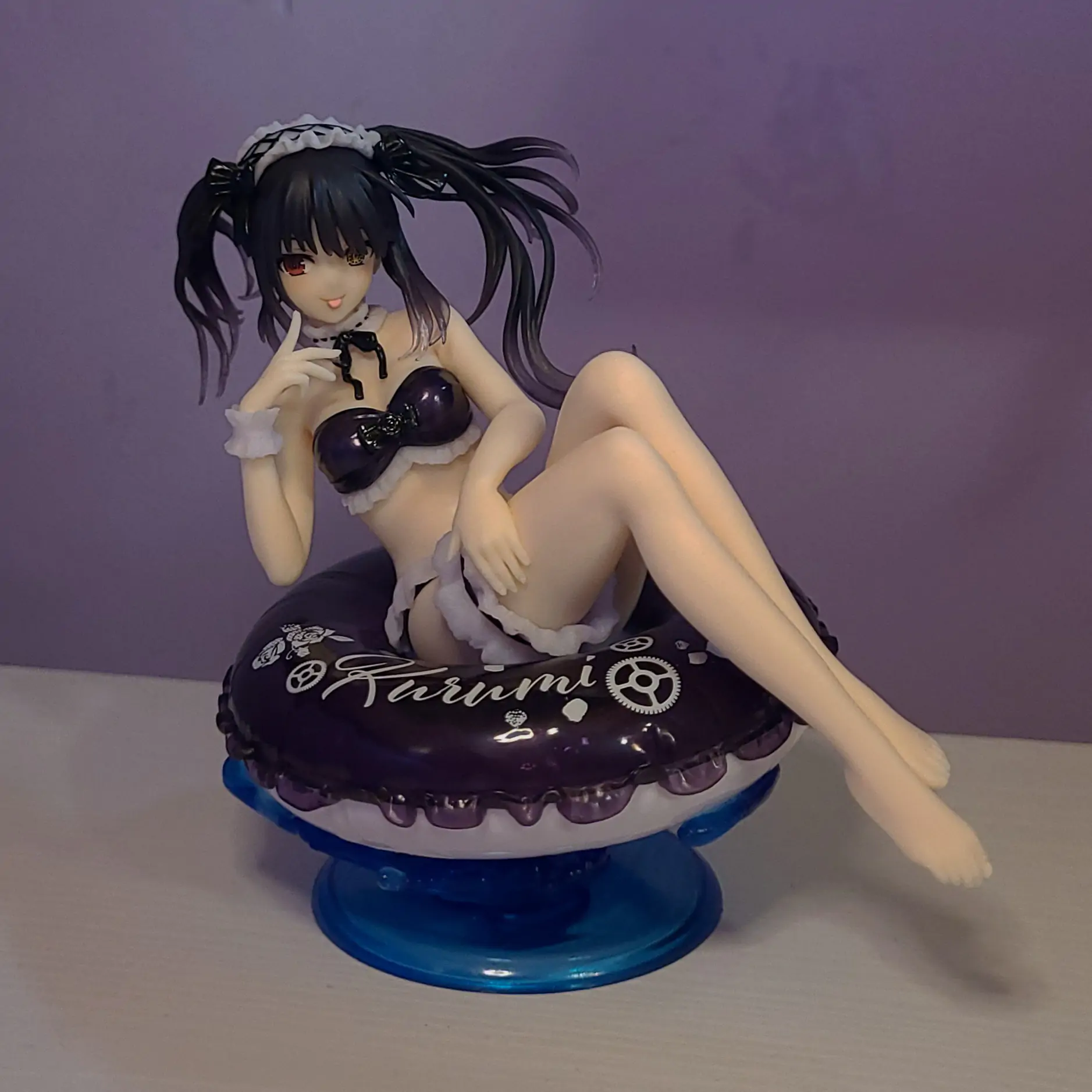 Figurină statuie PVC Date A Live IV Aqua Float Girls Kurumi Tokisaki Renewal Edition 10 cm poza produsului
