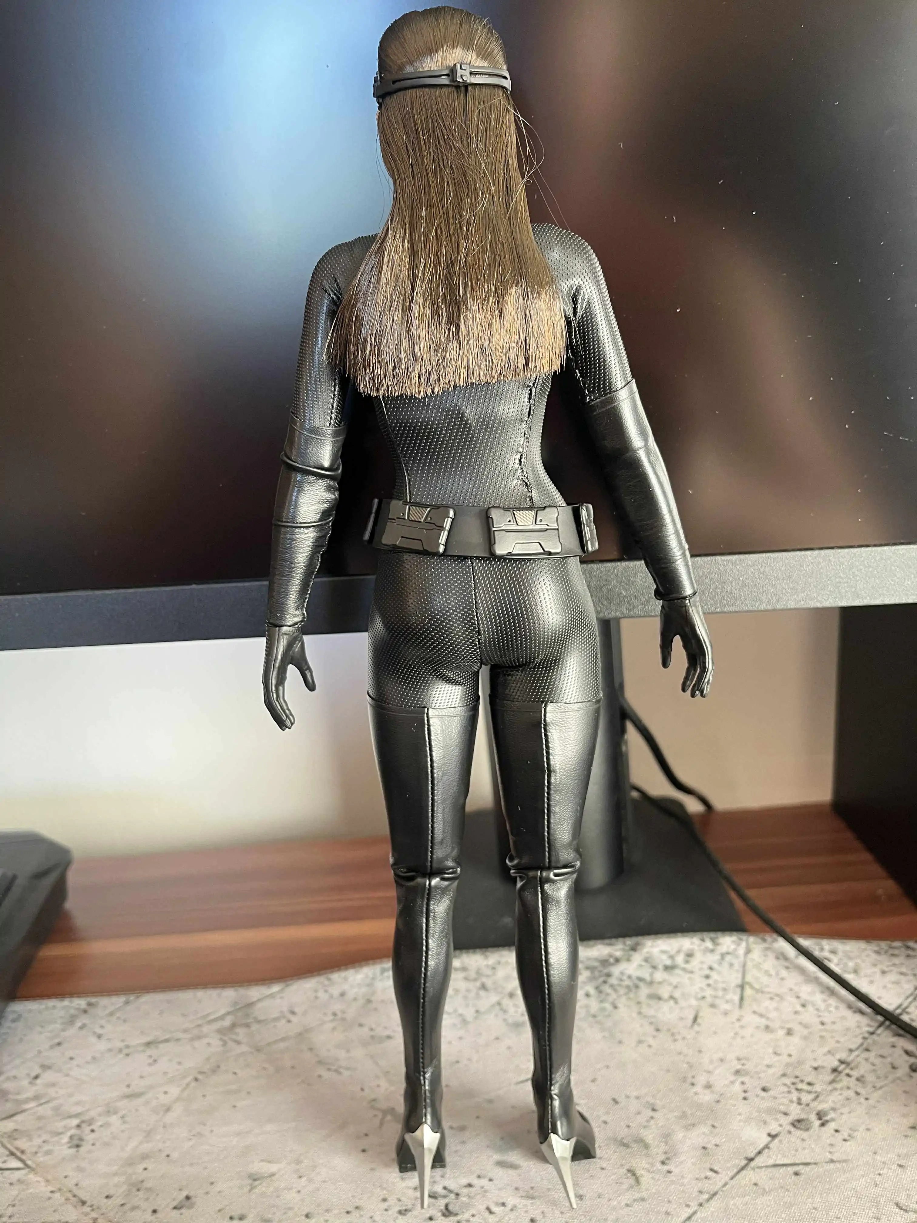 Figurină de acțiune Masterpiece film Trilogia Cavalerul Negru 1/6 Catwoman 29 cm poza produsului