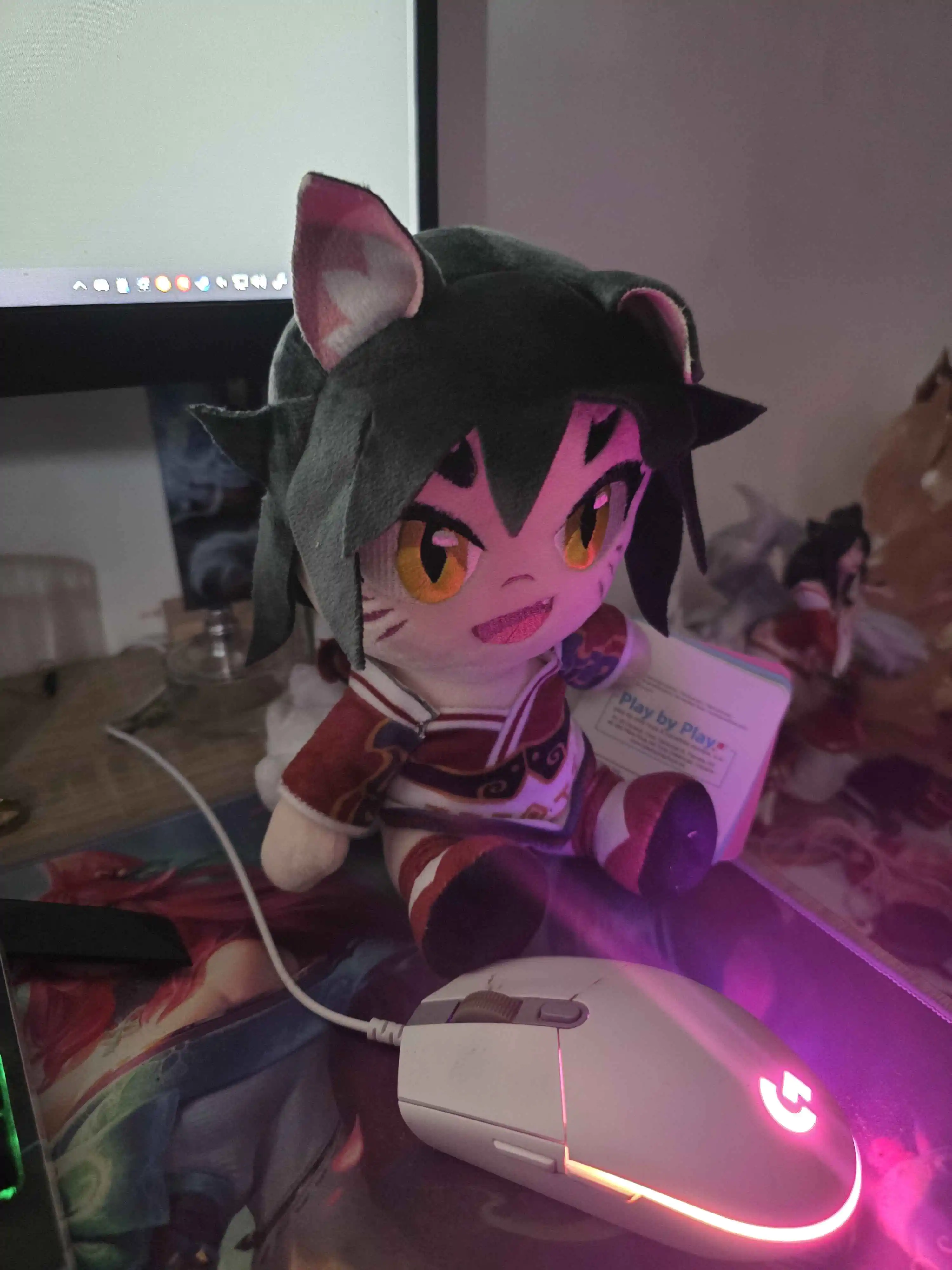 League of Legends Champions Ahri jucarie de plus 21 cm poza produsului