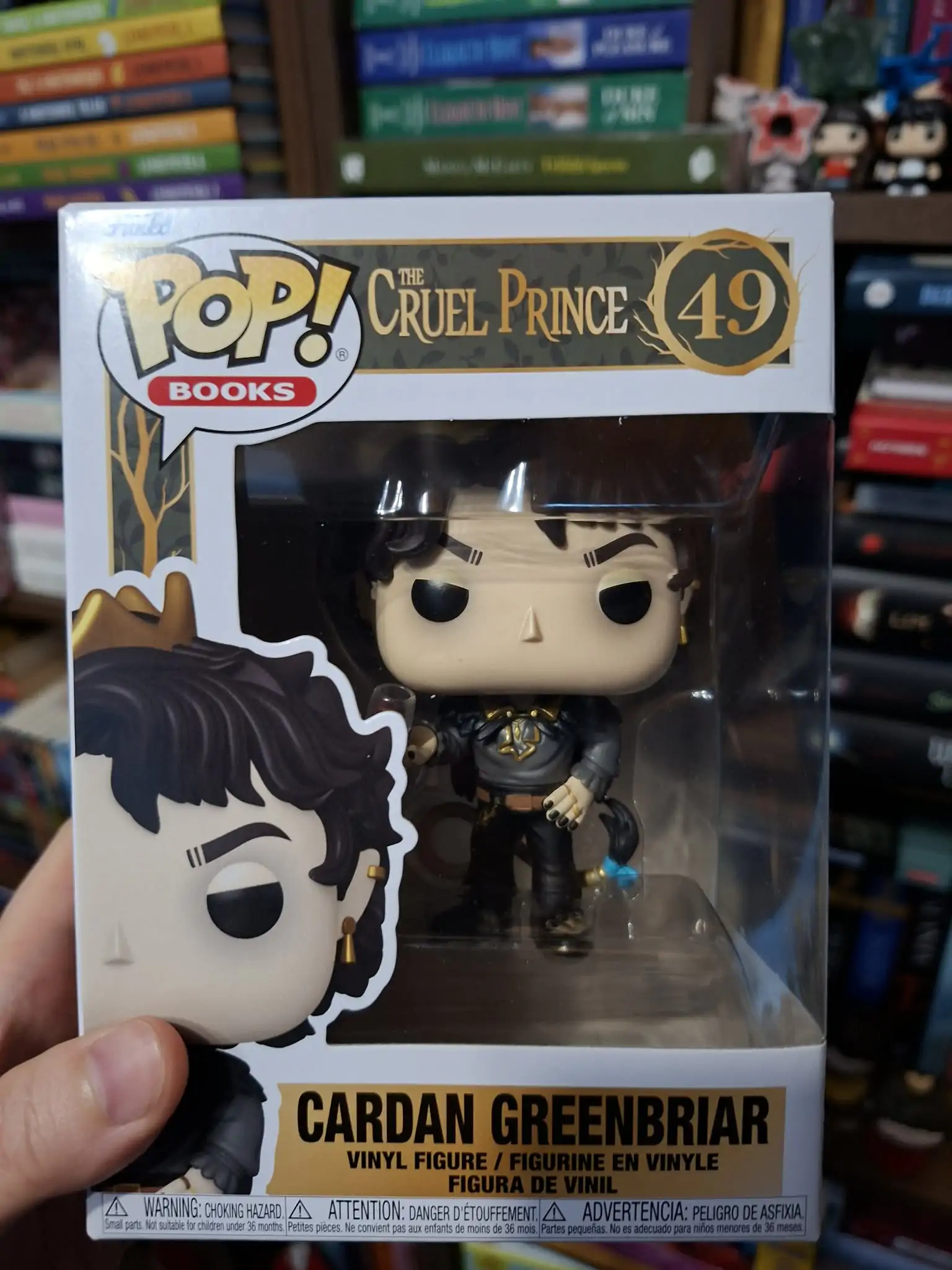 Figurina Funko POP The Folk of the Air The Cruel Prince Cardan Greenbriar poza produsului