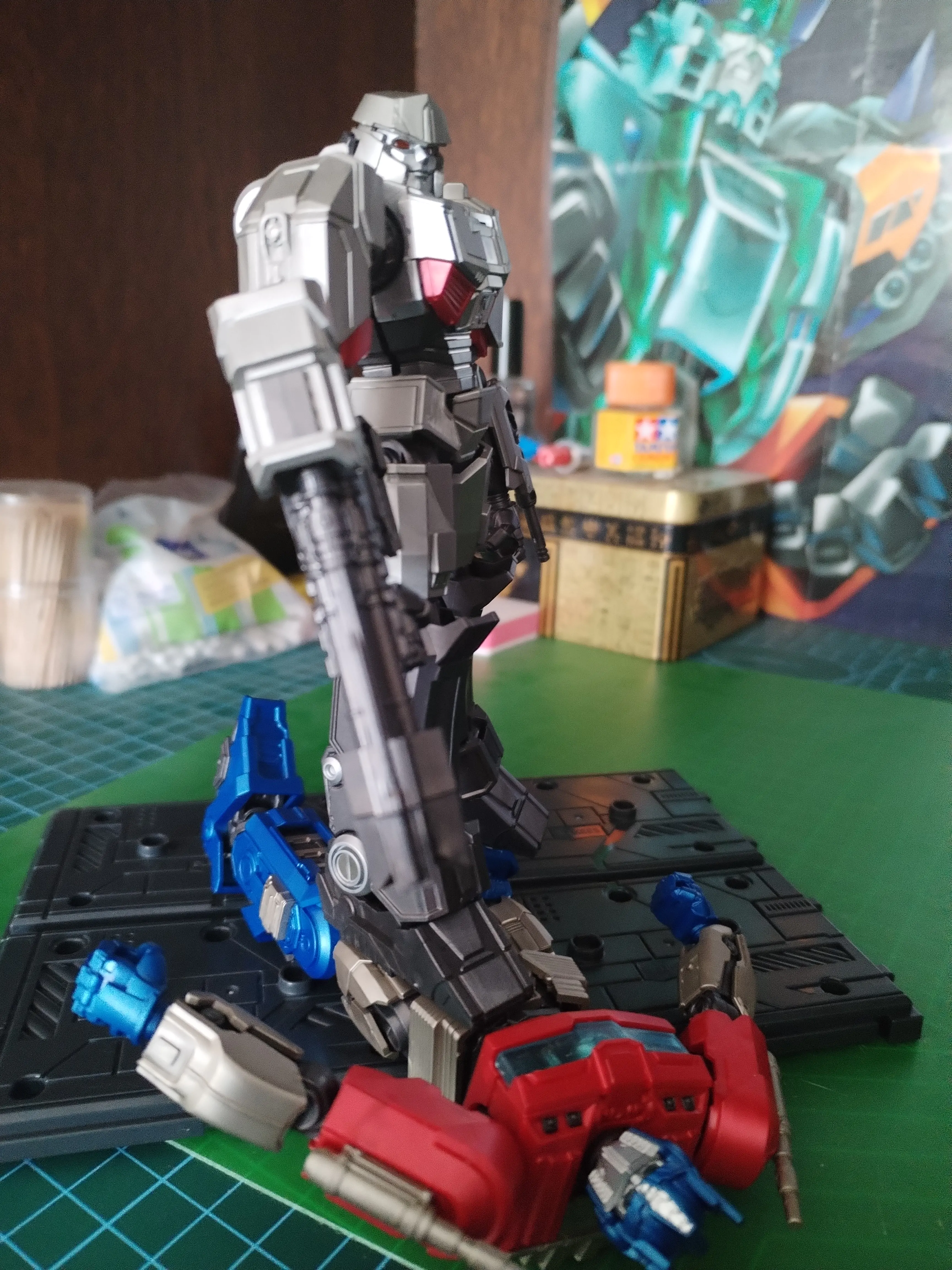 Transformers Blokees Kit Model din Plastic Clasa Classic 12 Megatron poza produsului