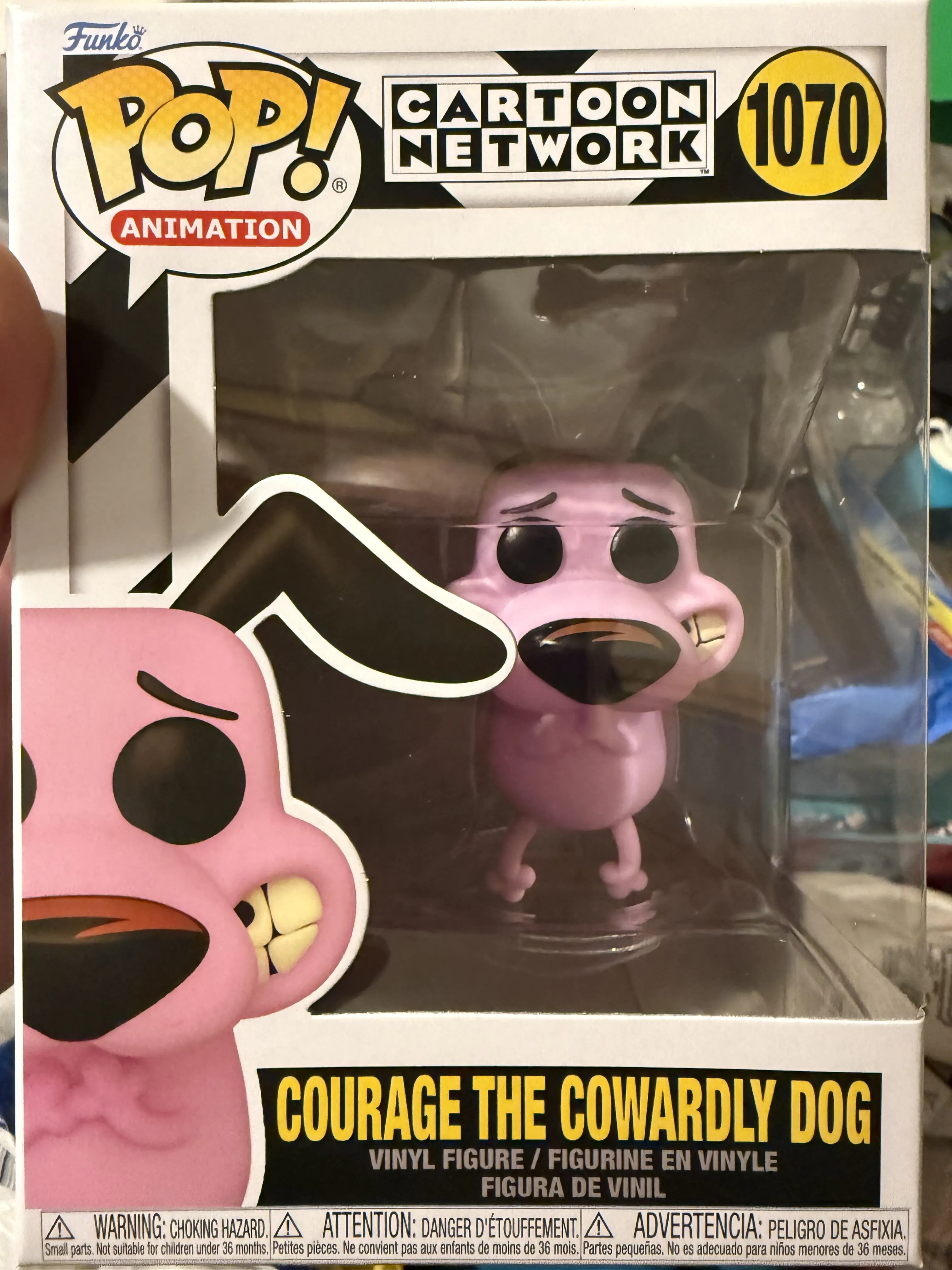 Courage the Cowardly Dog POP! Animation Figurină Vinyl Courage 9 cm poza produsului