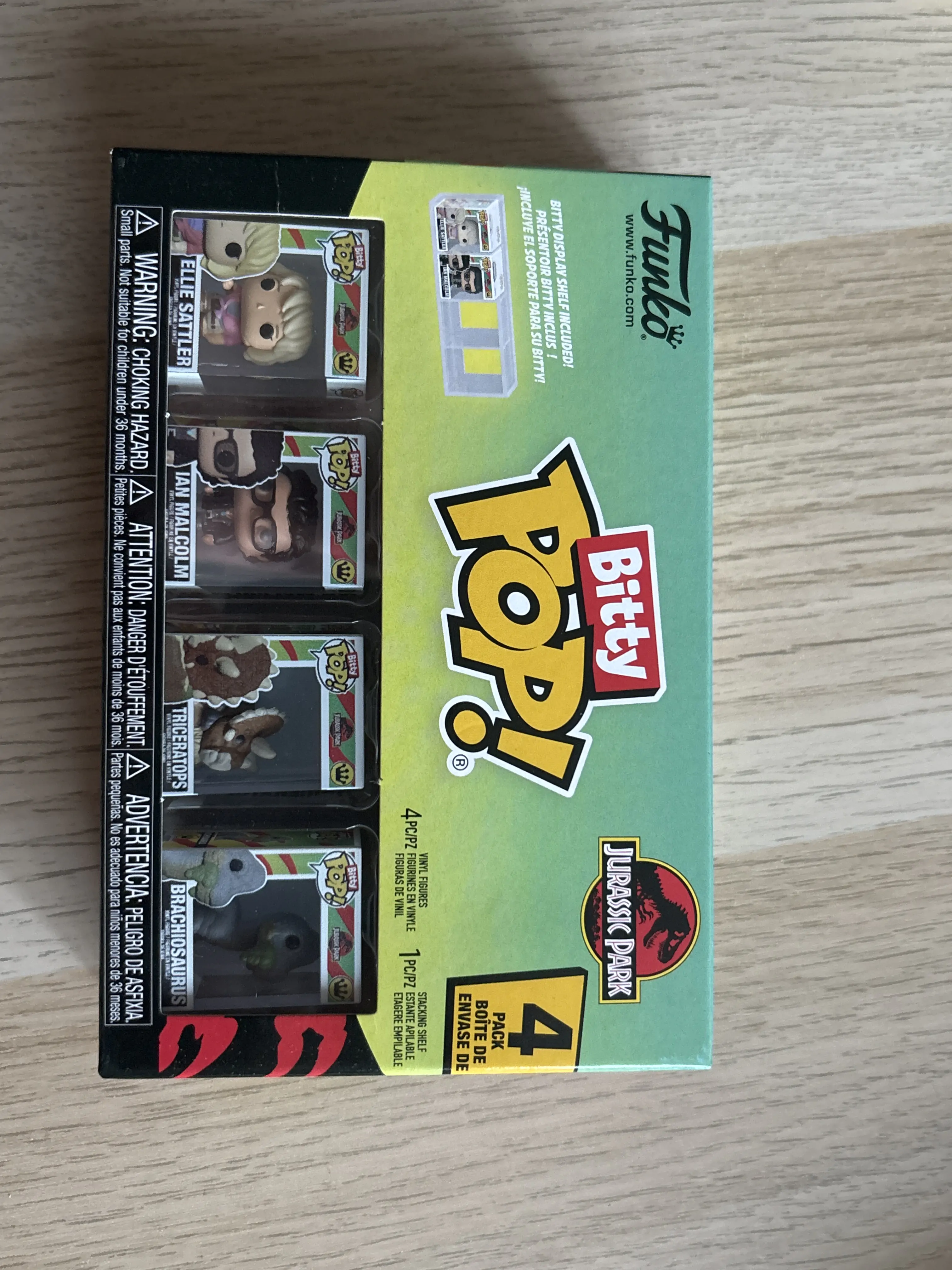 Funko Bitty POP! figurina Jurassic Park Triceratops poza produsului