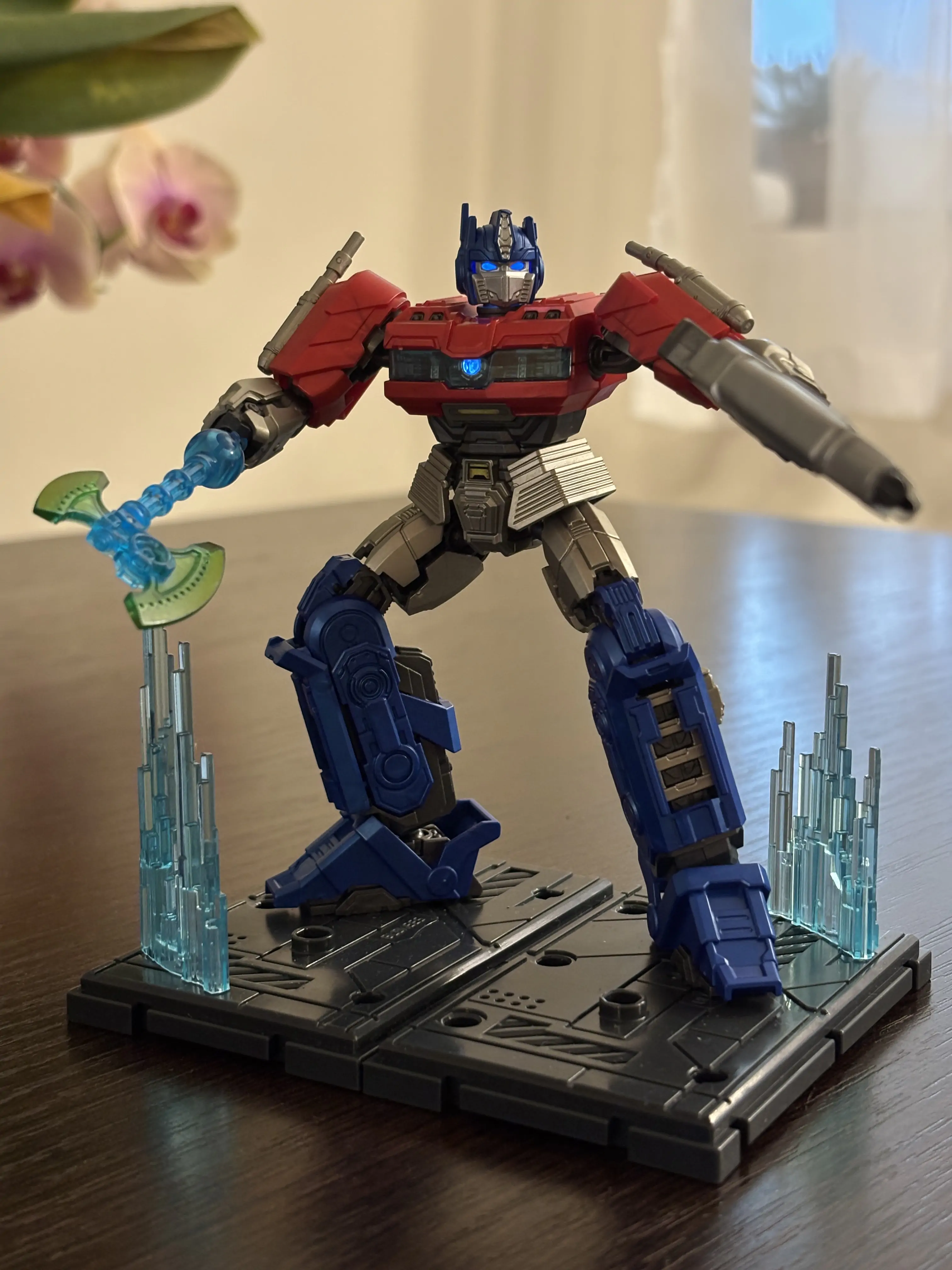 Transformers Blokees Kit Model Plastic Clasa Classic 11 Optimus Prime poza produsului