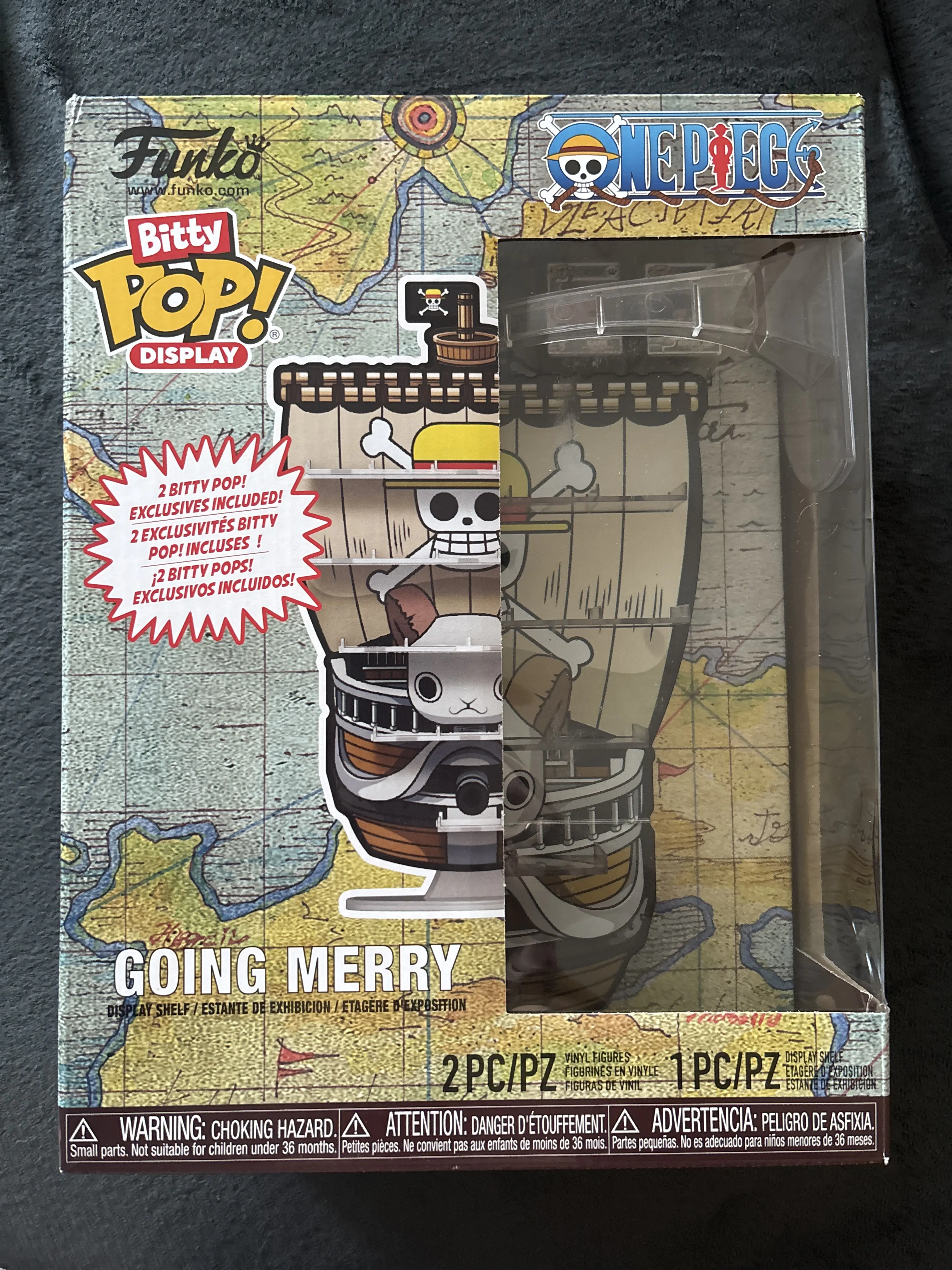 Display Bitty Funko POP Display One Piece Going Merry poza produsului