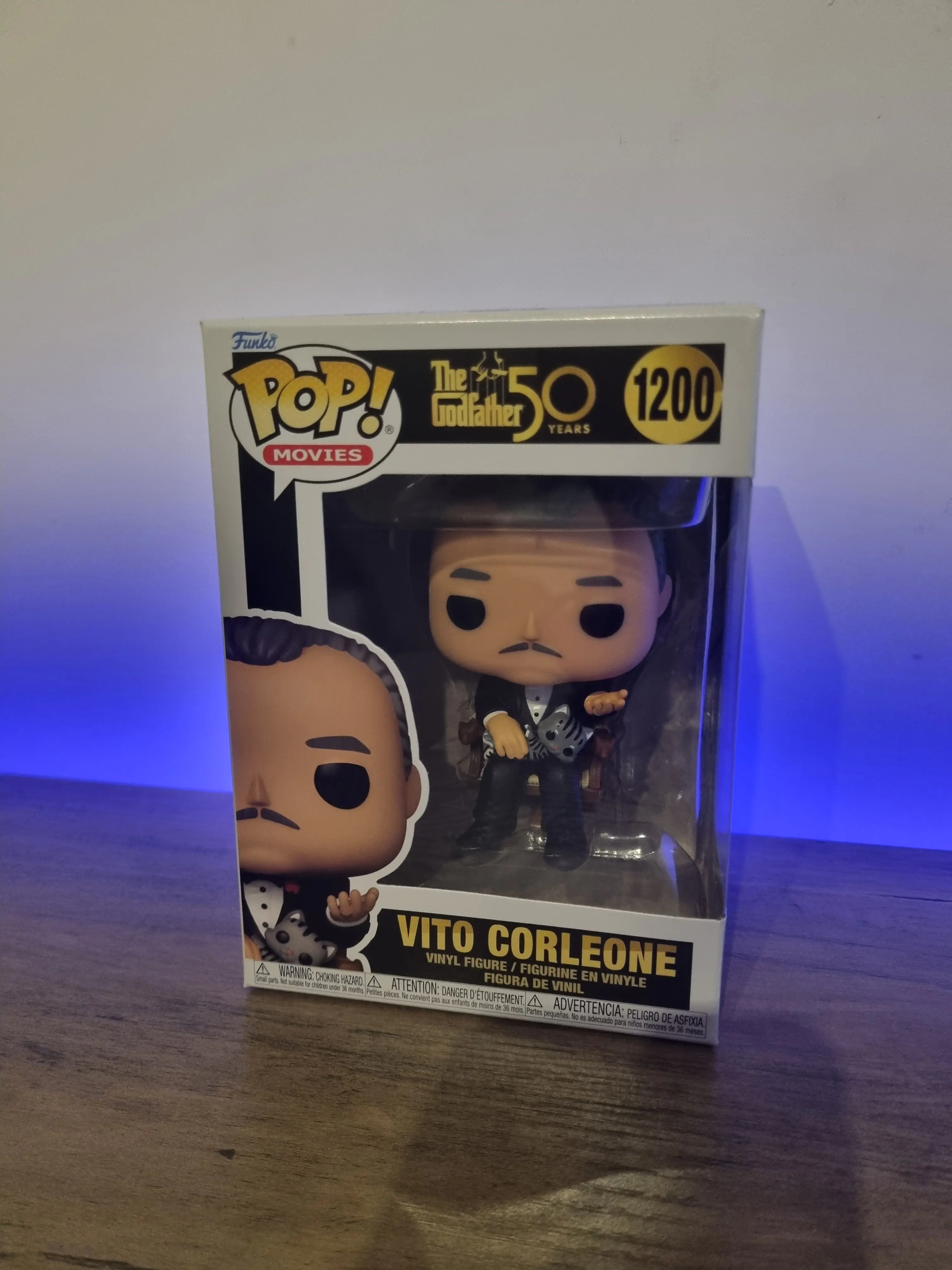 The Godfather POP! Movies Figurina Vinyl 50th Anniversary Vito Corleone 9 cm poza produsului