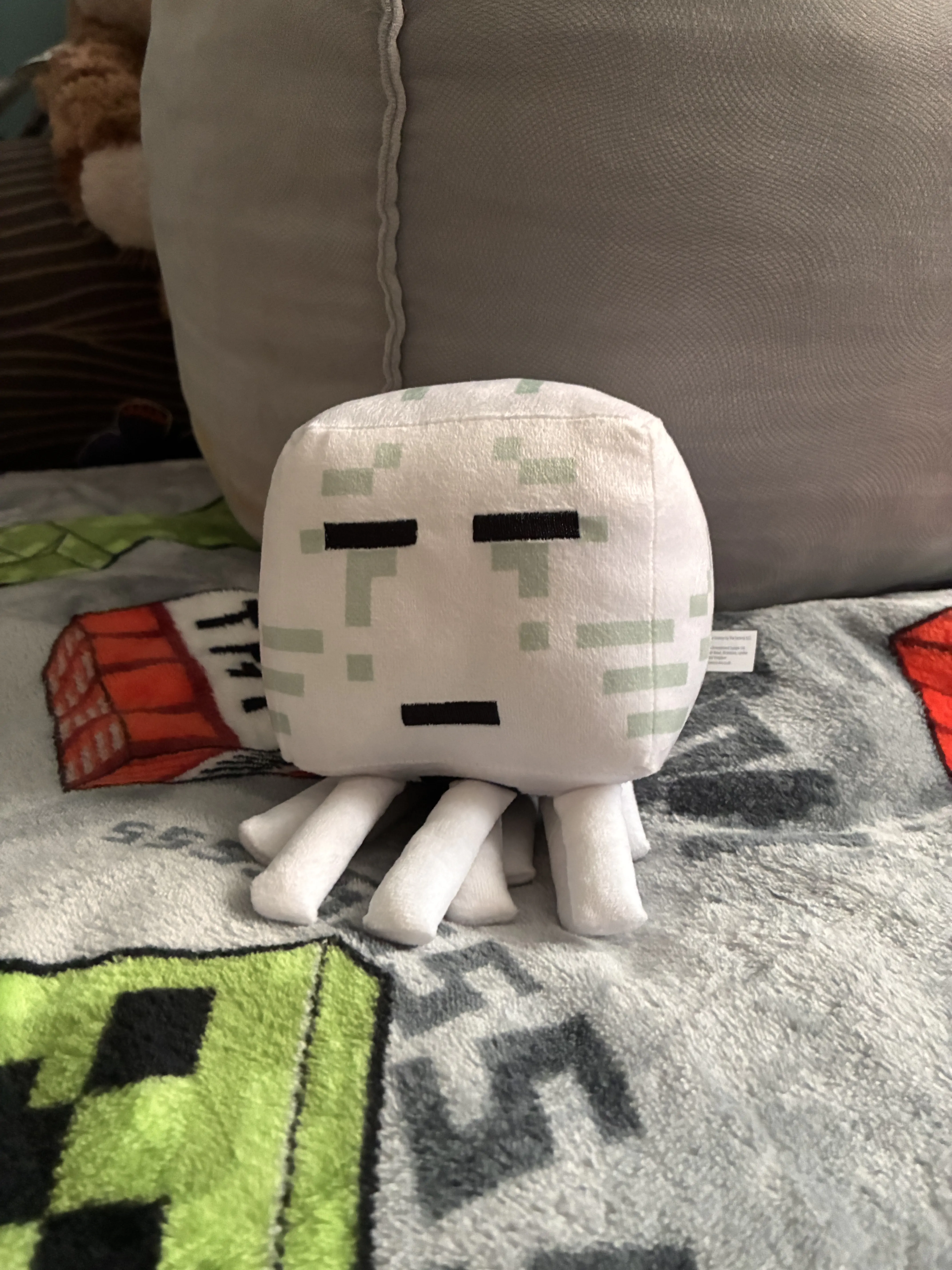 Jucărie de pluș Minecraft Ghast 18cm poza produsului