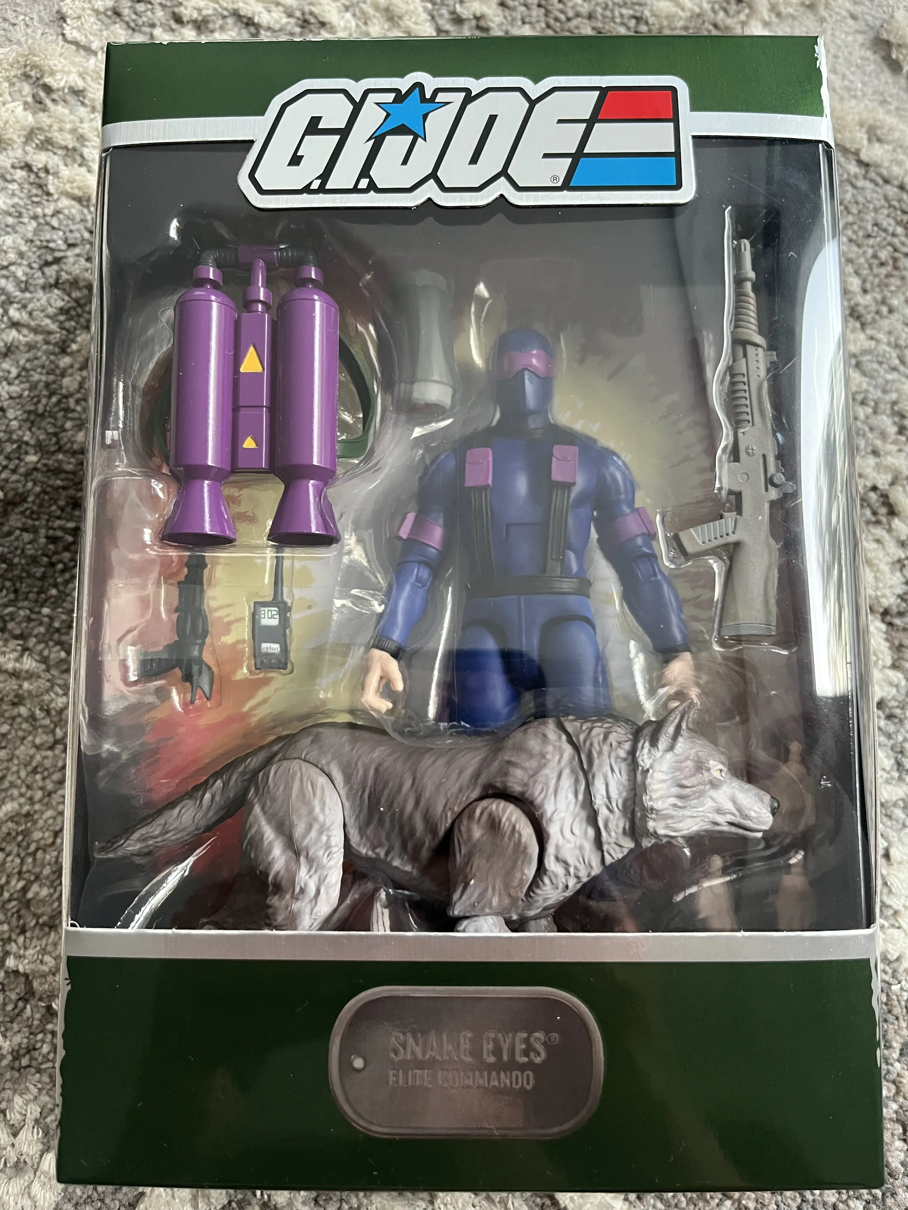 Figurină de acțiune G.I. Joe Ultimates Snake Eyes [Real American Hero] 18 cm poza produsului