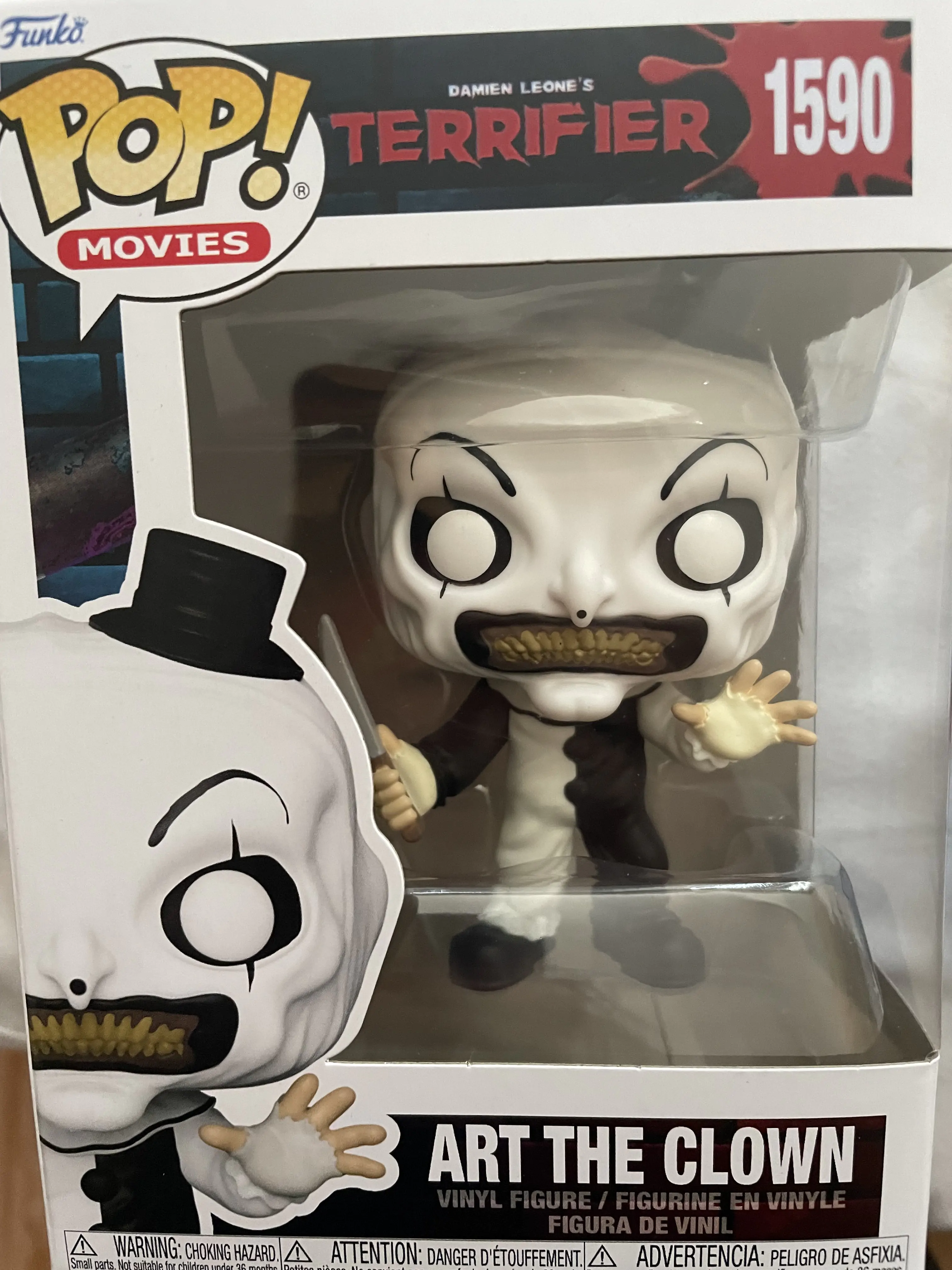 Figurină Funko POP Terrifier Art the Clown poza produsului