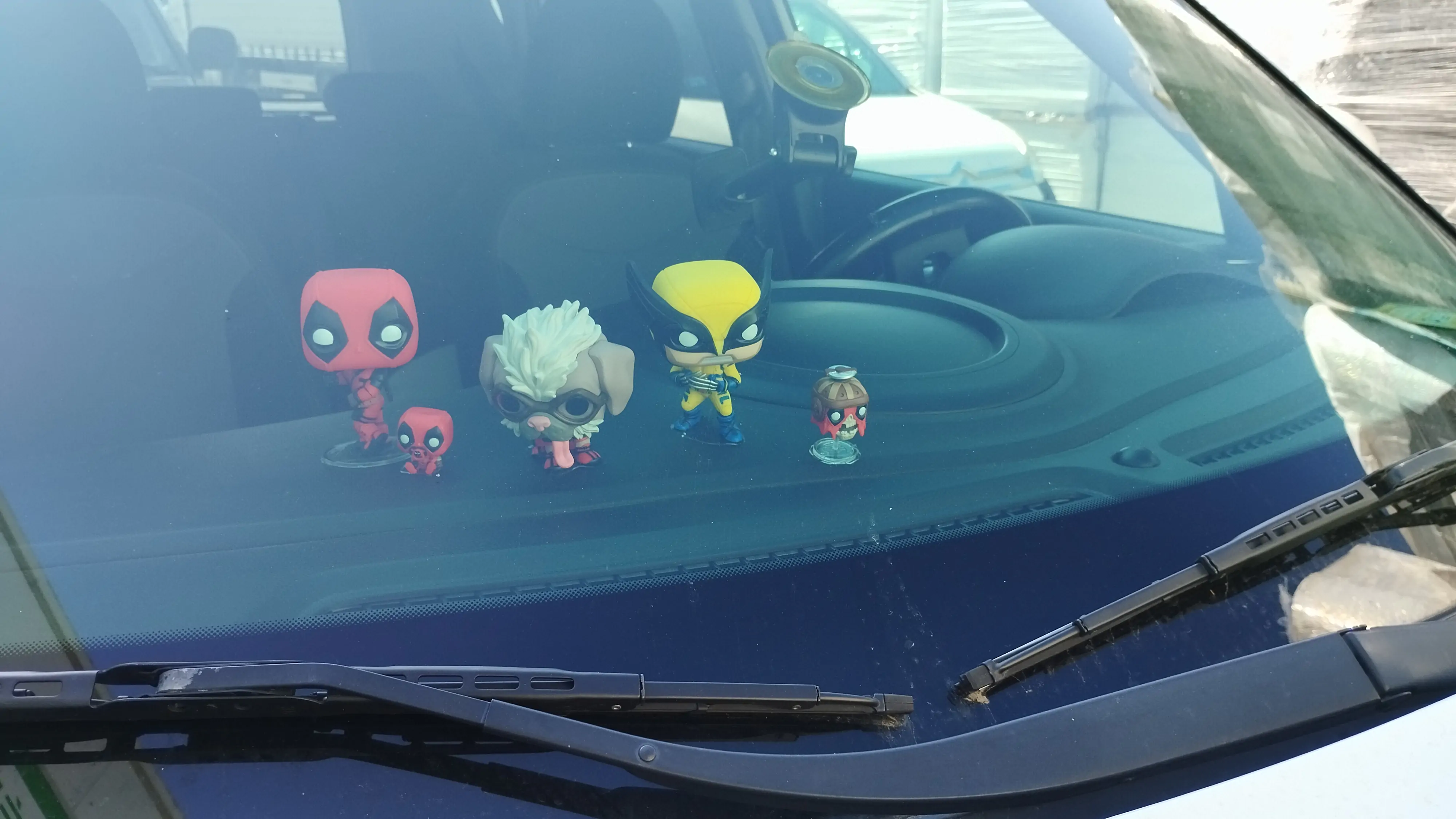 Figurină Funko POP Marvel Deadpool & Wolverine Deadpool cu Headpool poza produsului