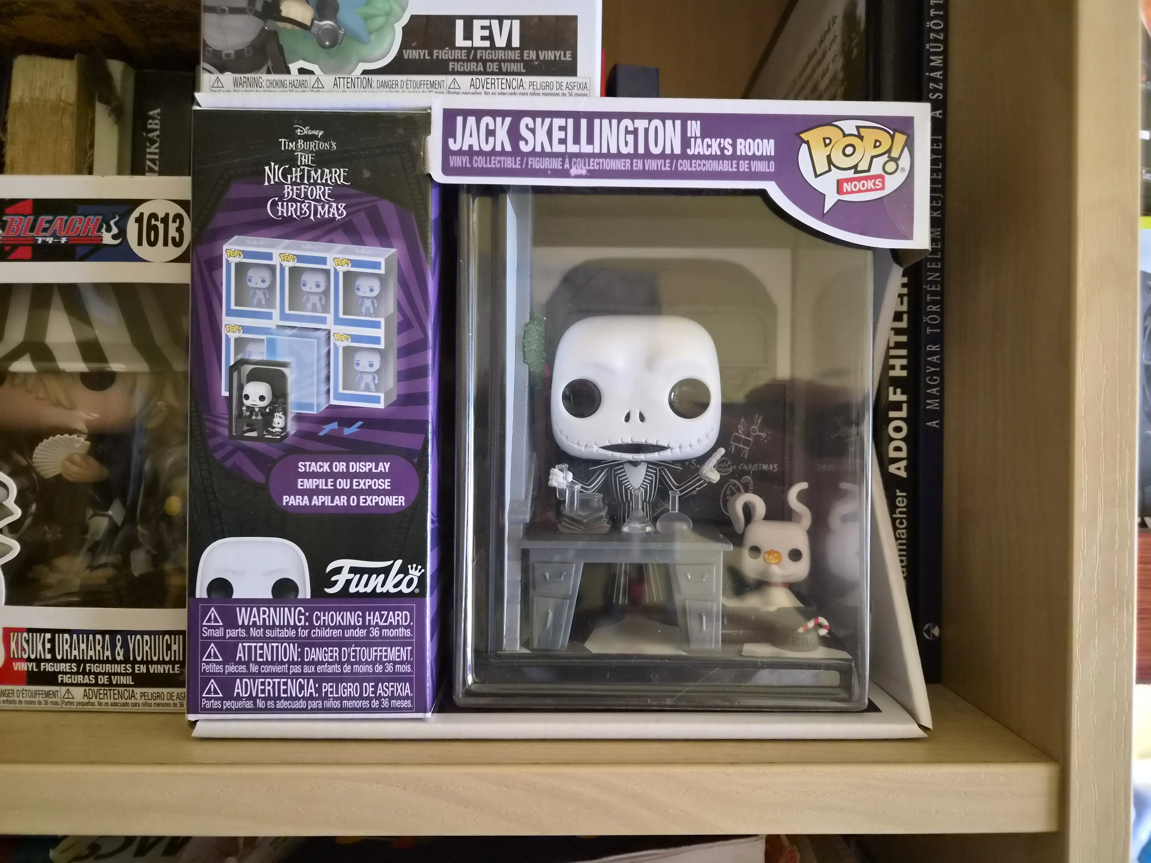 Figurina Funko POP Nooks Disney Nightmare Before Christmas Jack Skellington in Jack’s Room poza produsului