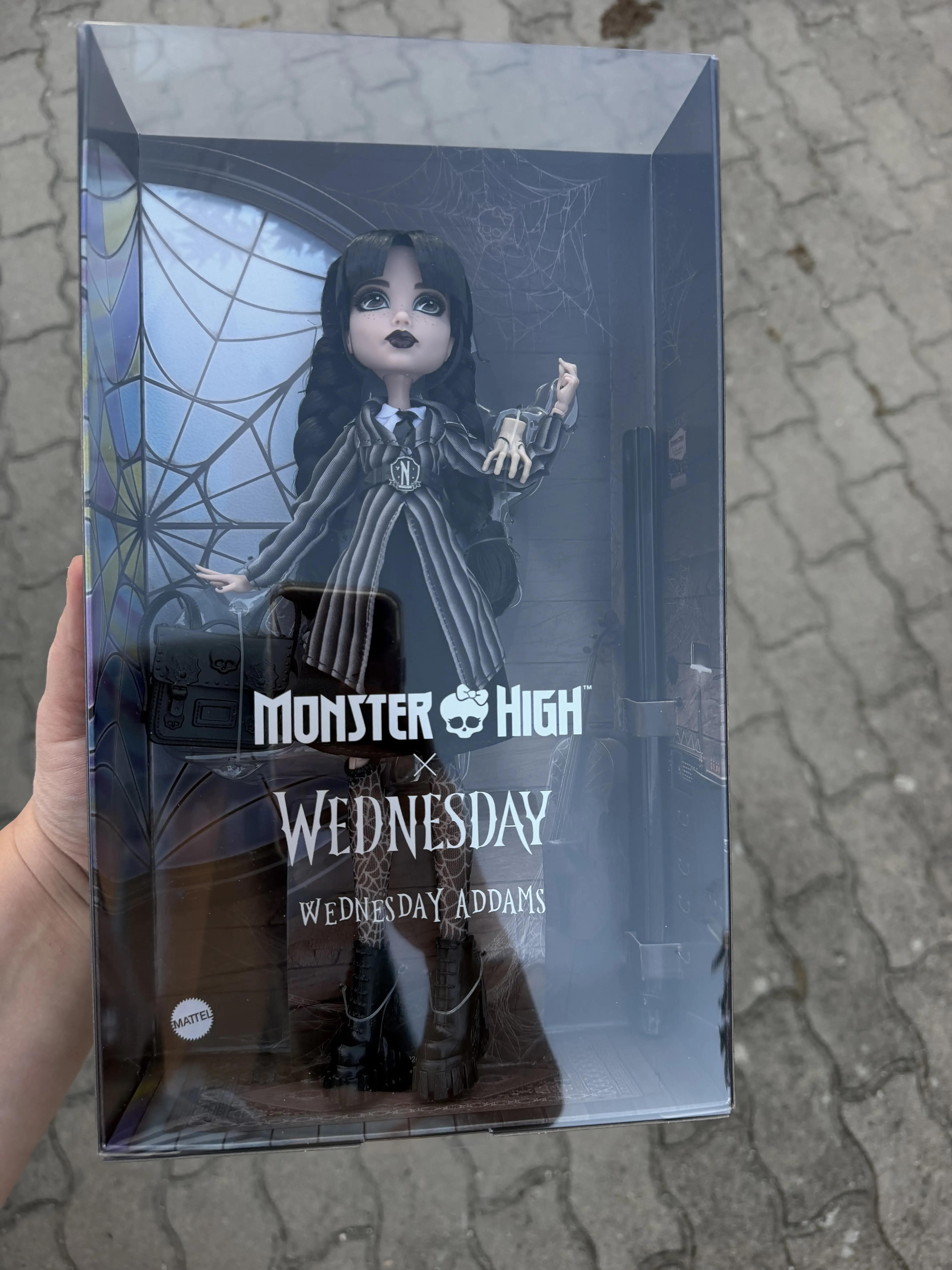 Monster High x Wednesday Păpușă Wednesday Addams poza produsului