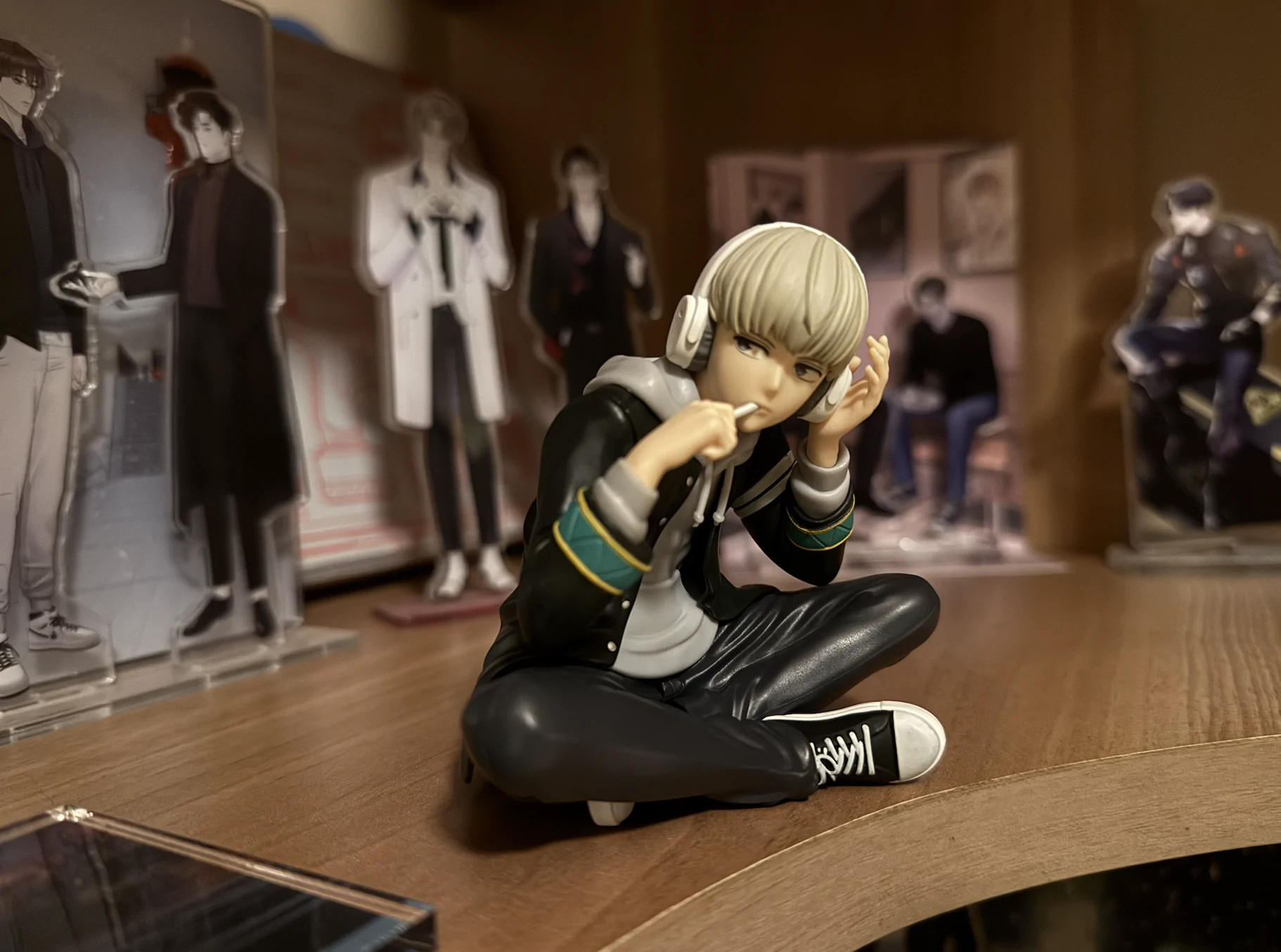 Wind Breaker Kaji Ren Sitting Figurina 9 cm poza produsului