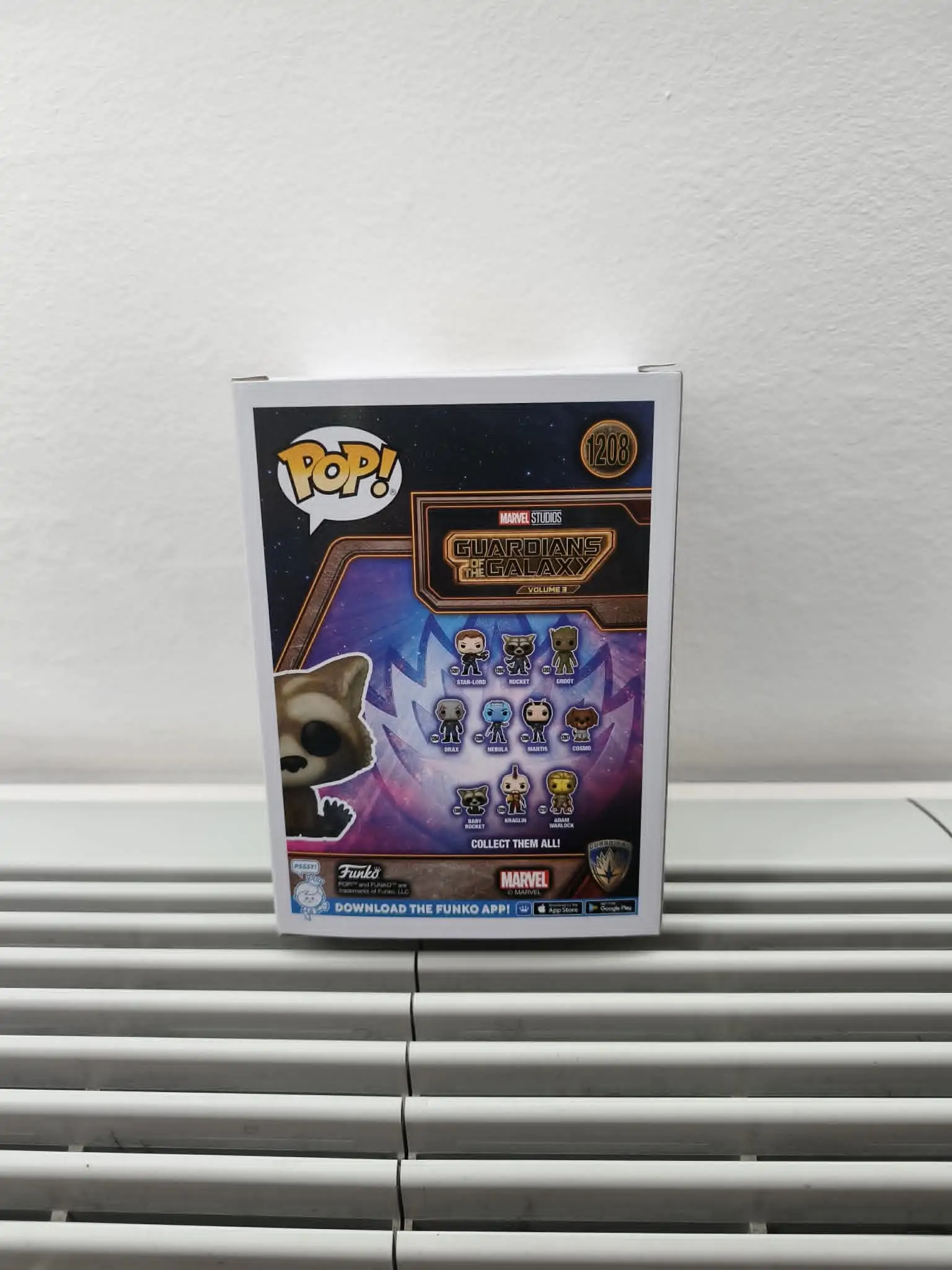 Guardians of the Galaxy Vol. 3 POP! Figurina Vinyl Baby Rocket 9 cm poza produsului