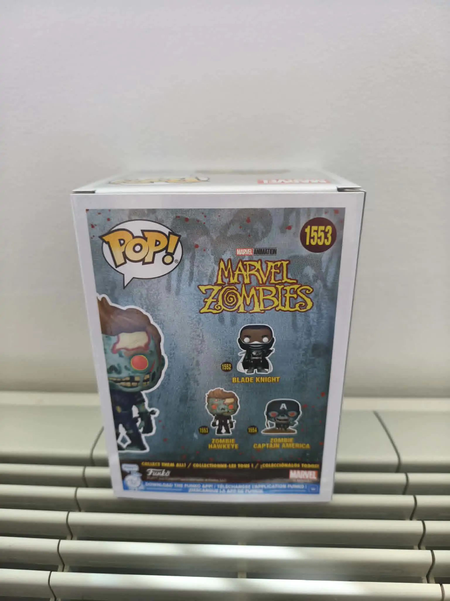 Marvel Zombies Funko POP! Marvel Vinyl Figurina Zombie Hawkeye 9 cm poza produsului