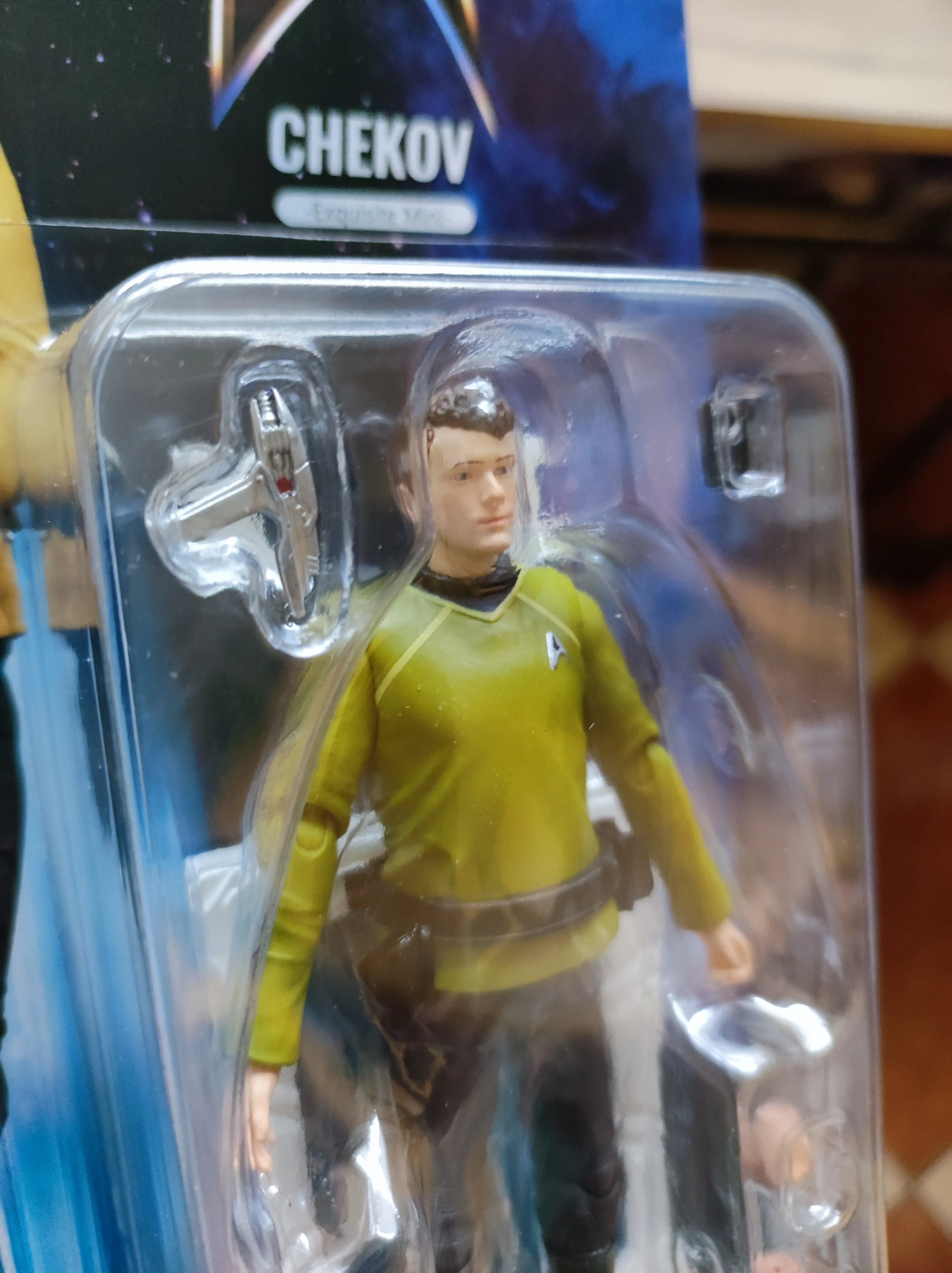 Star Trek Figurina Mini de Acțiune Exquisită 1/18 Star Trek 2009 Chekov 10 cm poza produsului