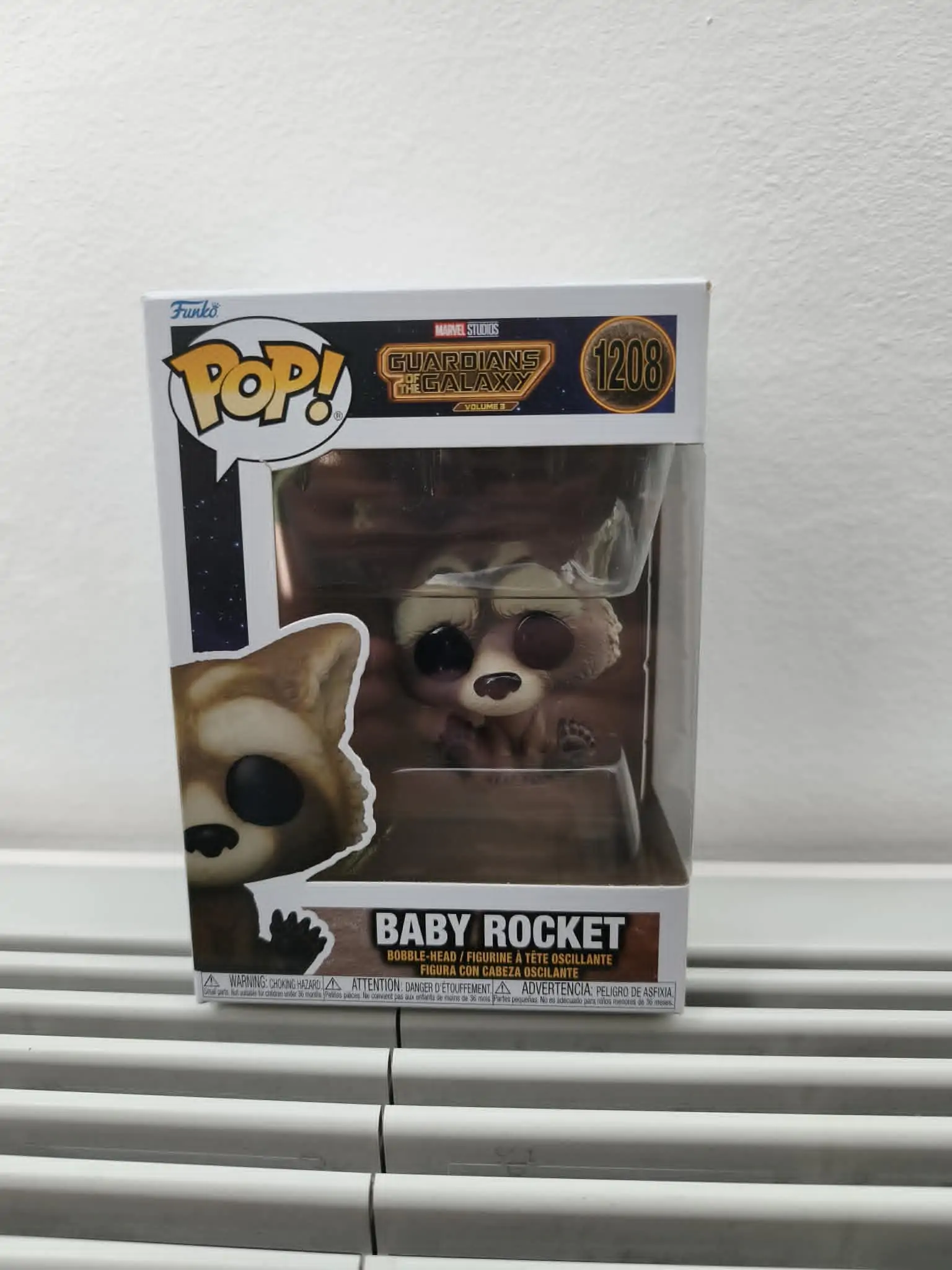 Guardians of the Galaxy Vol. 3 POP! Figurina Vinyl Baby Rocket 9 cm poza produsului