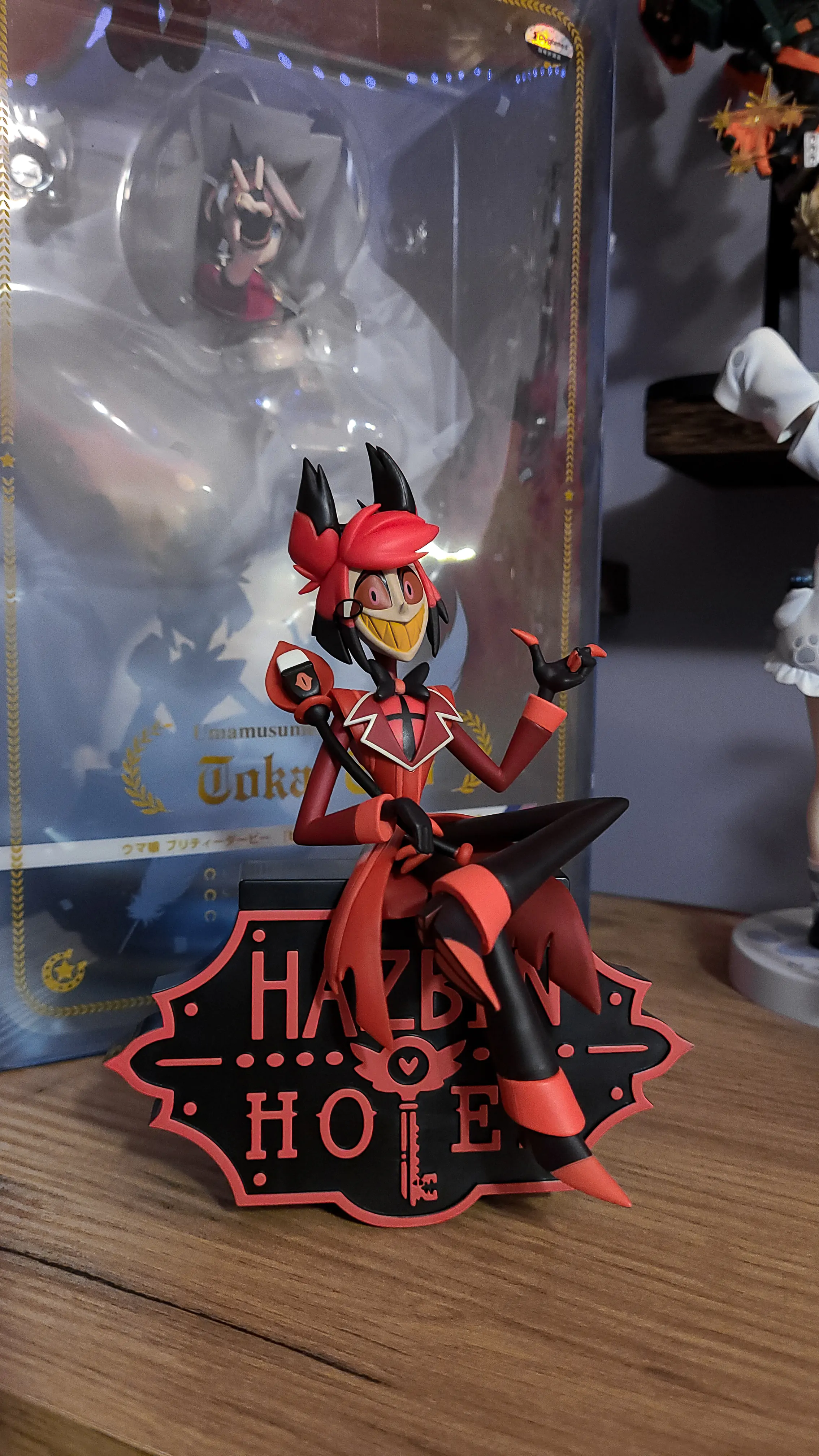 Hazbin Hotel Alastor ver.A figurina pentru monitor 17cm poza produsului