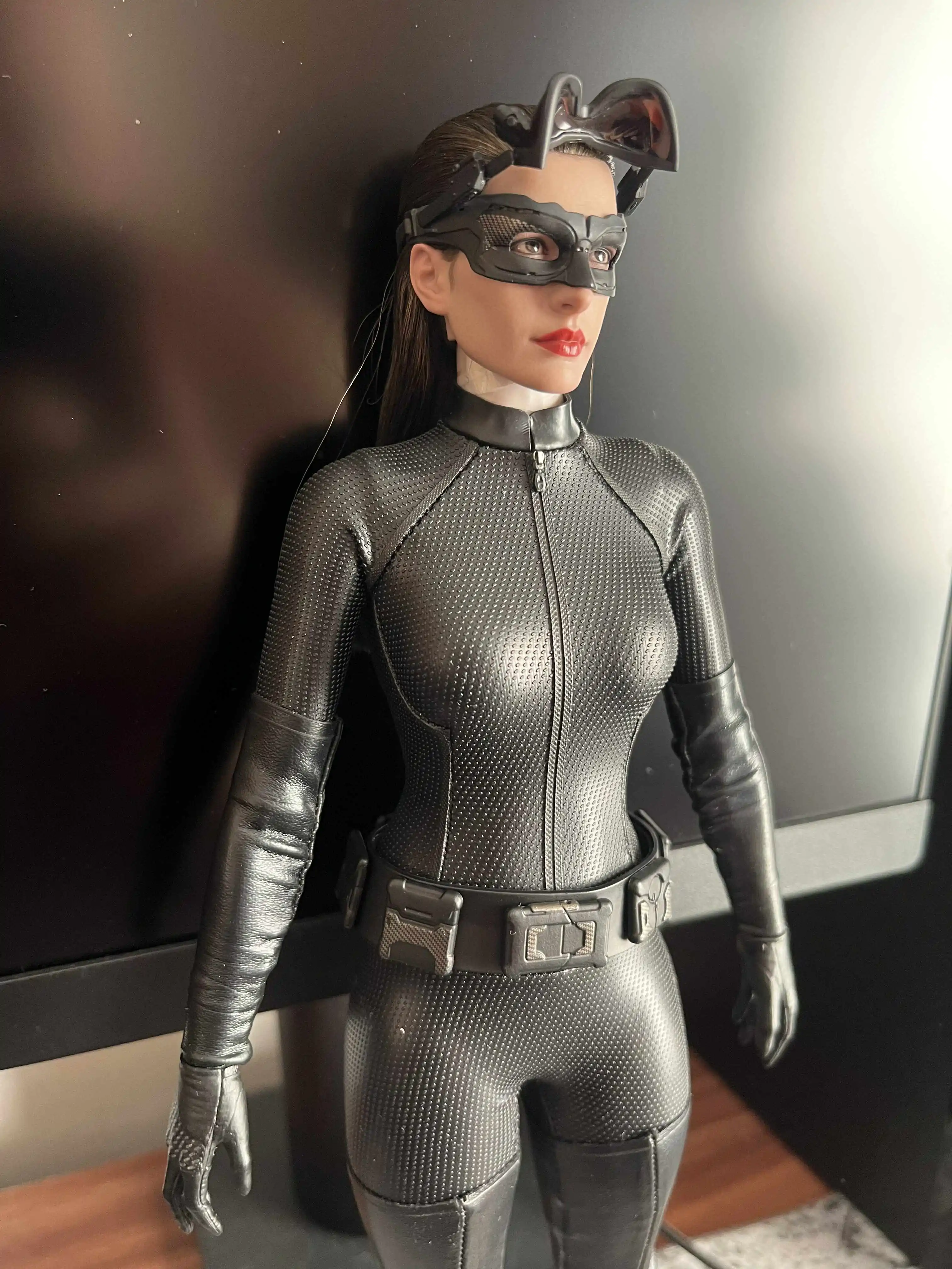 Figurină de acțiune Masterpiece film Trilogia Cavalerul Negru 1/6 Catwoman 29 cm poza produsului