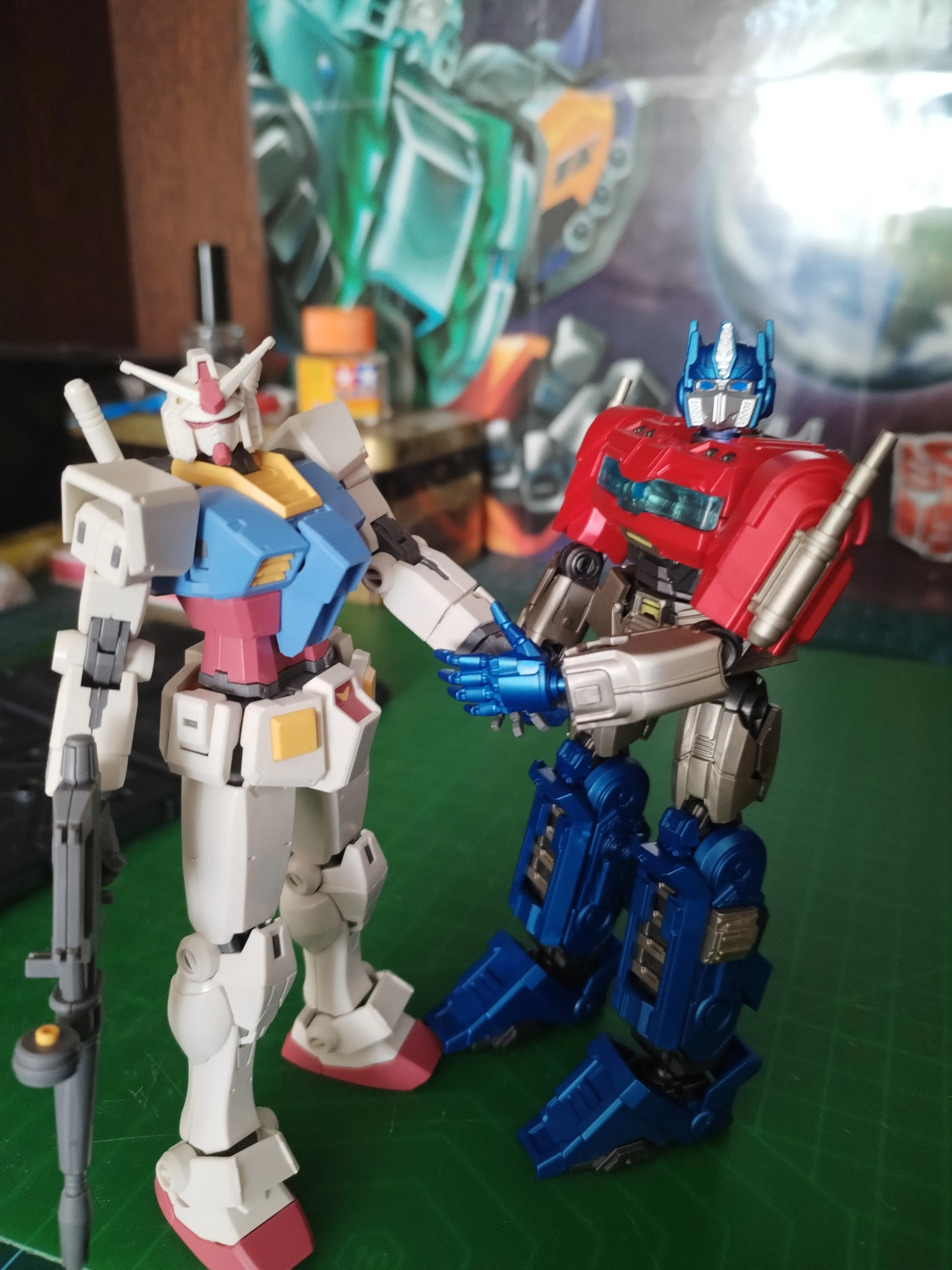 Transformers Blokees Kit Model Plastic Clasa Classic 11 Optimus Prime poza produsului