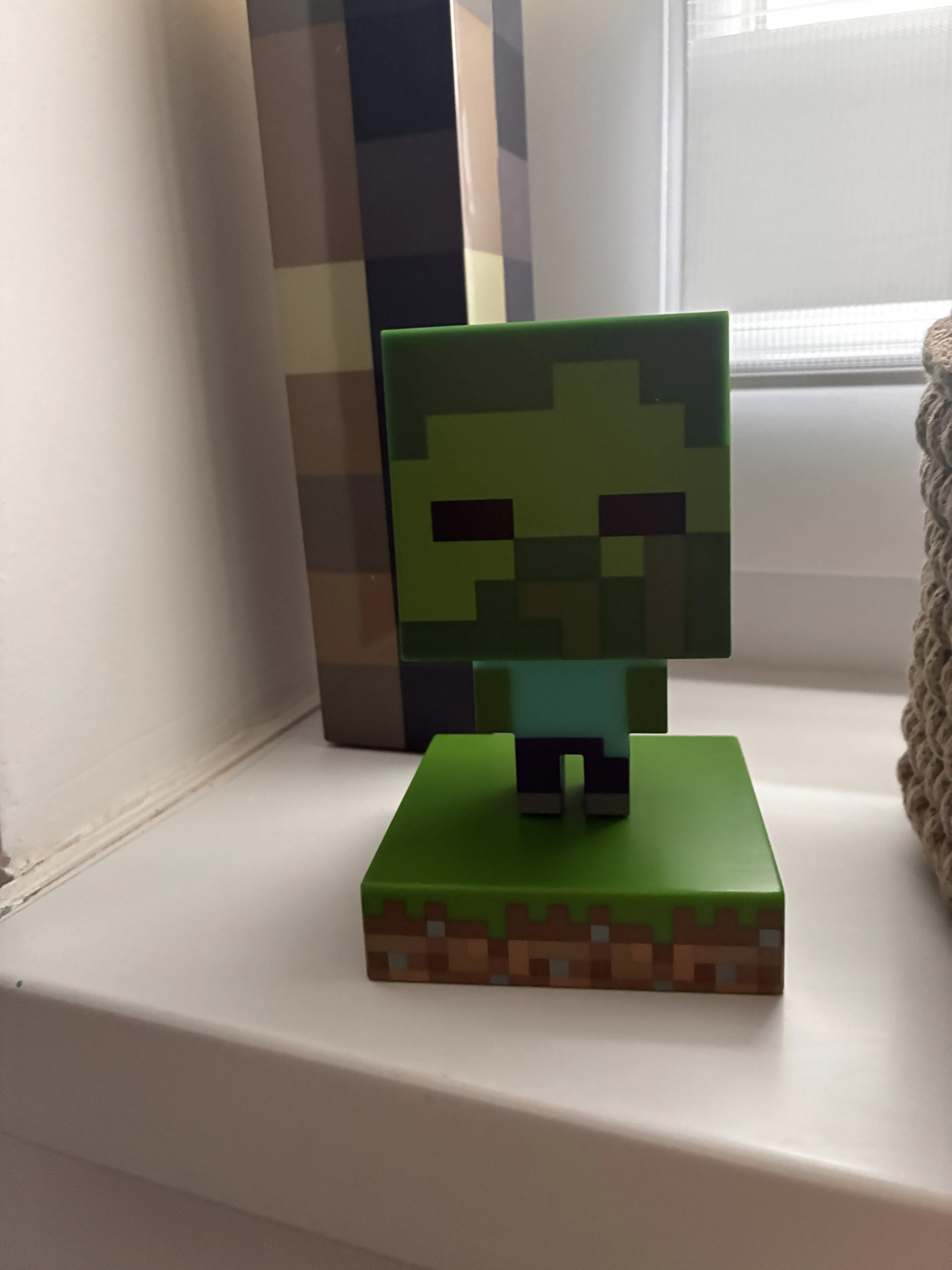 Minecraft 3D Icon Light Zombie lumină poza produsului