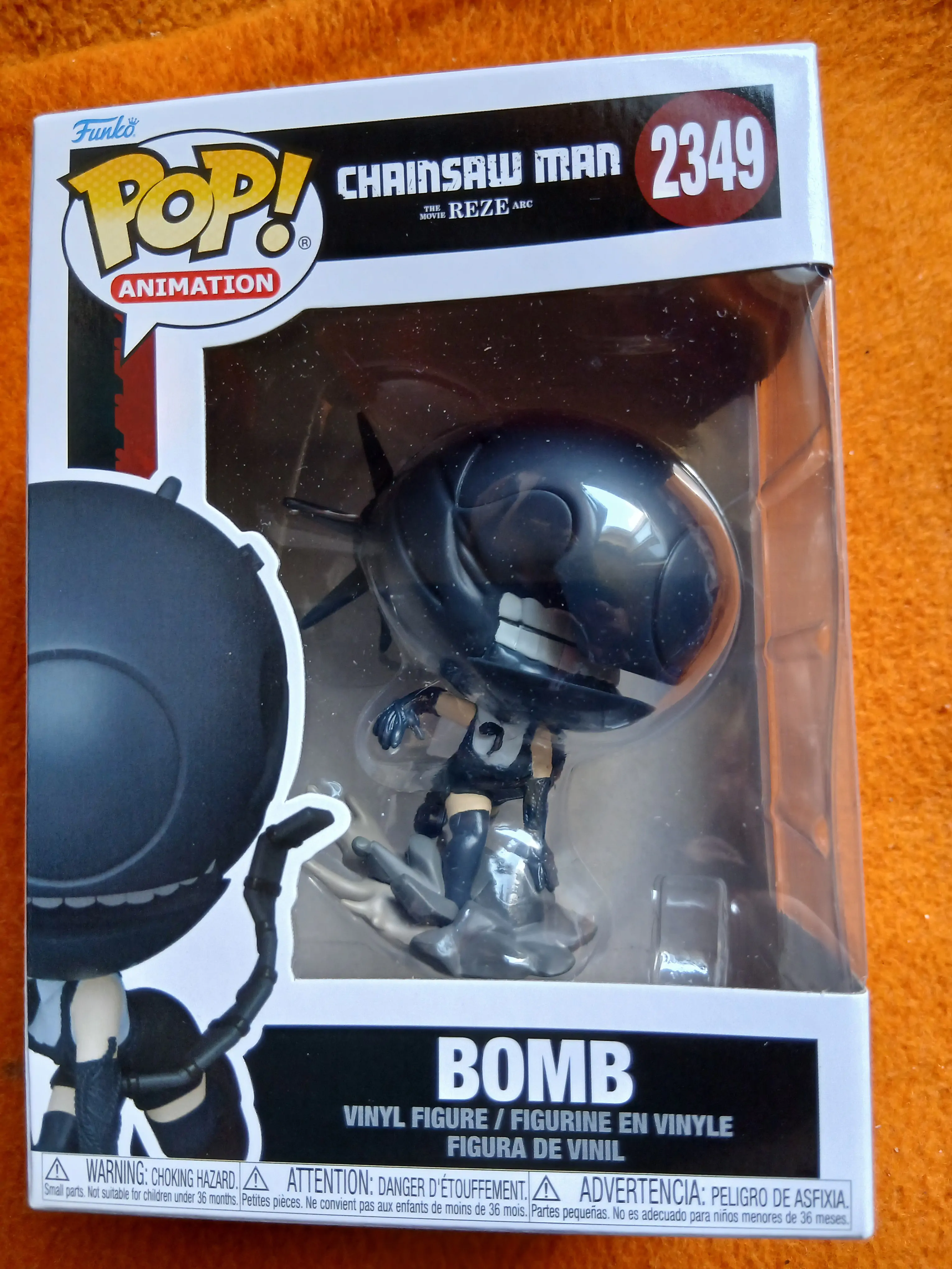 Figurina Funko POP Chainsaw Man Reze Arc Bomb poza produsului