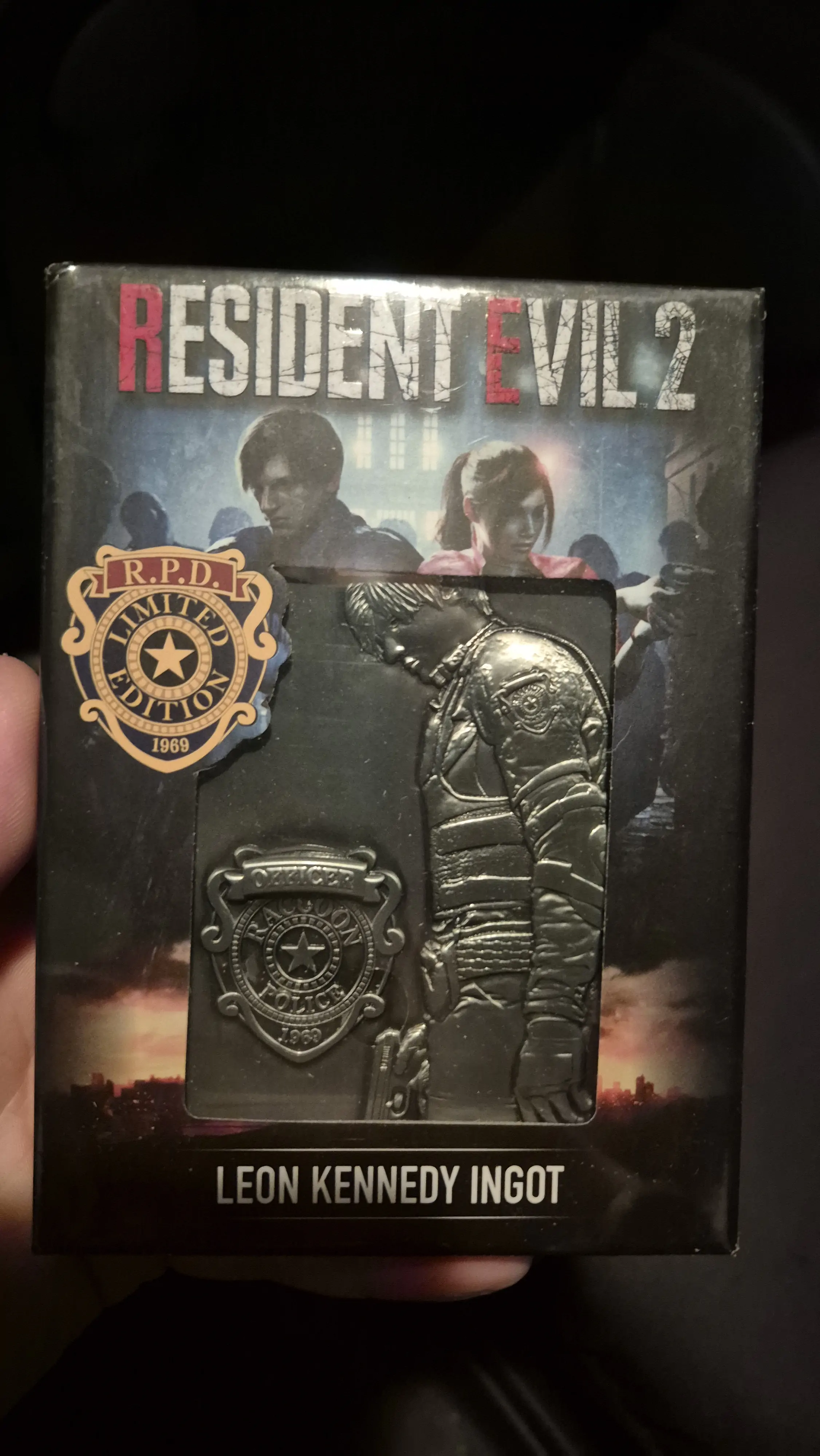 Resident Evil 2 lingou colecționabil Leon S. Kennedy Limited Edition poza produsului