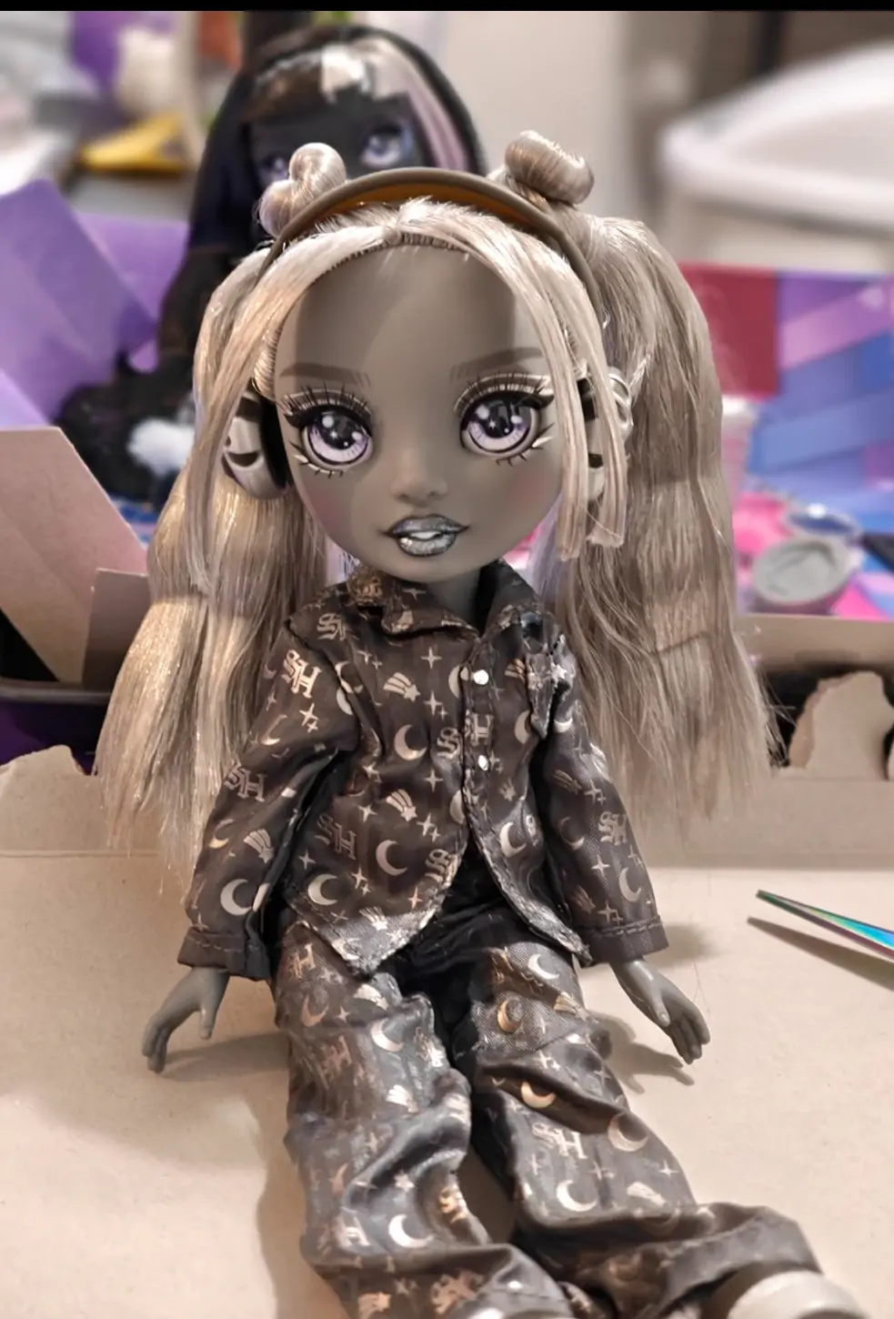 Shadow High Fashion Doll Girls Night Luna păpușă poza produsului