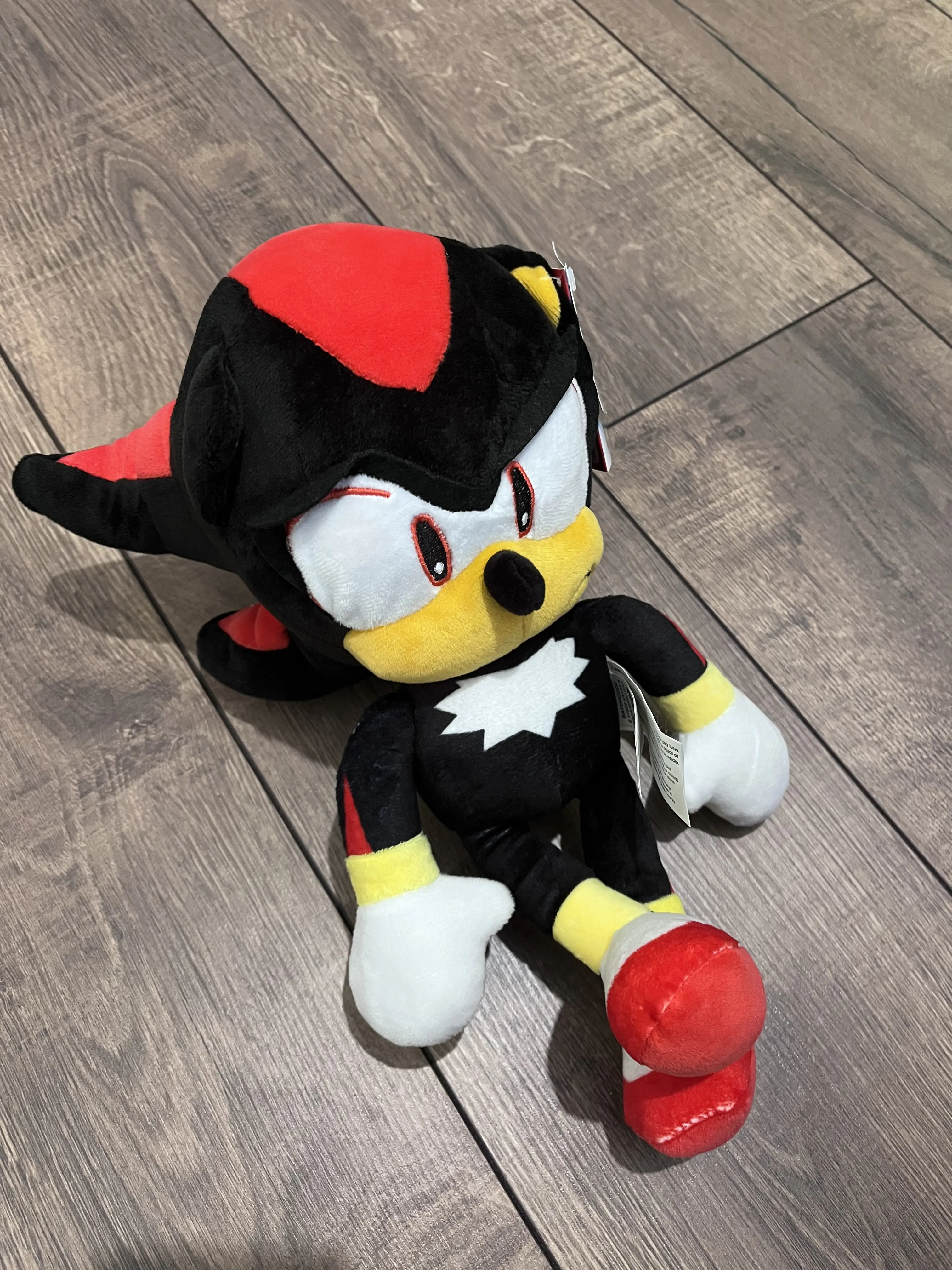 Jucărie de pluș moale Sonic Shadow 30cm poza produsului
