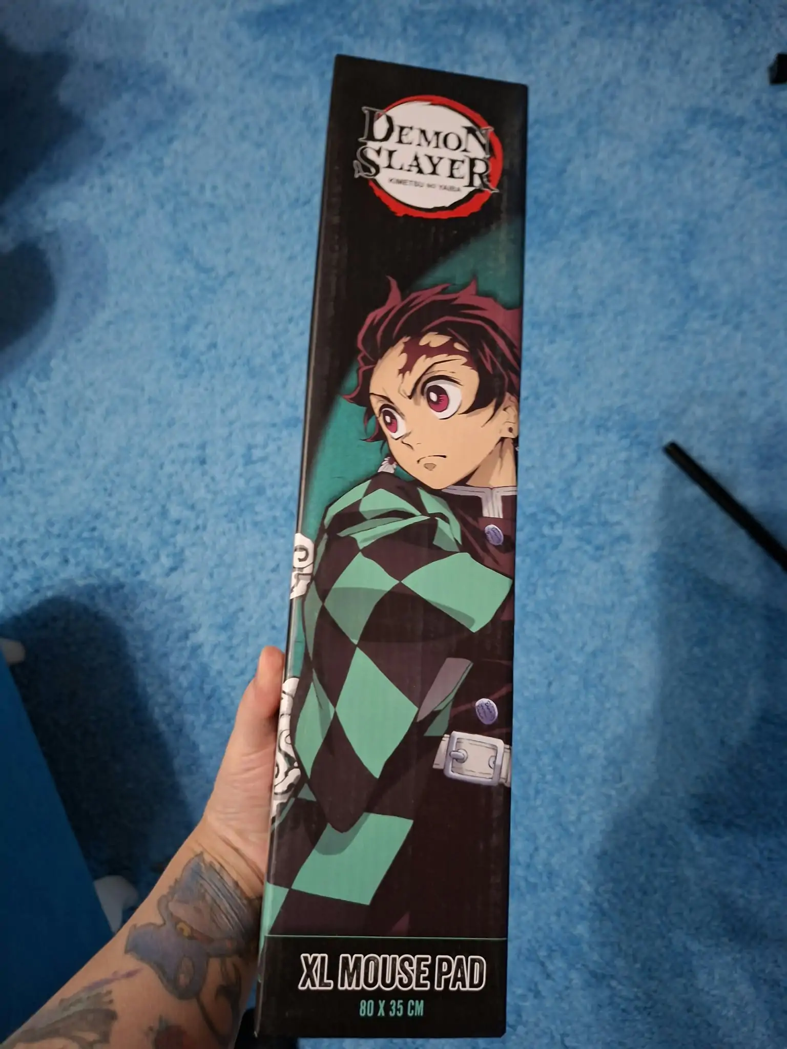 Mousepad de gaming Demon Slayer Kimetsu no Yaiba poza produsului