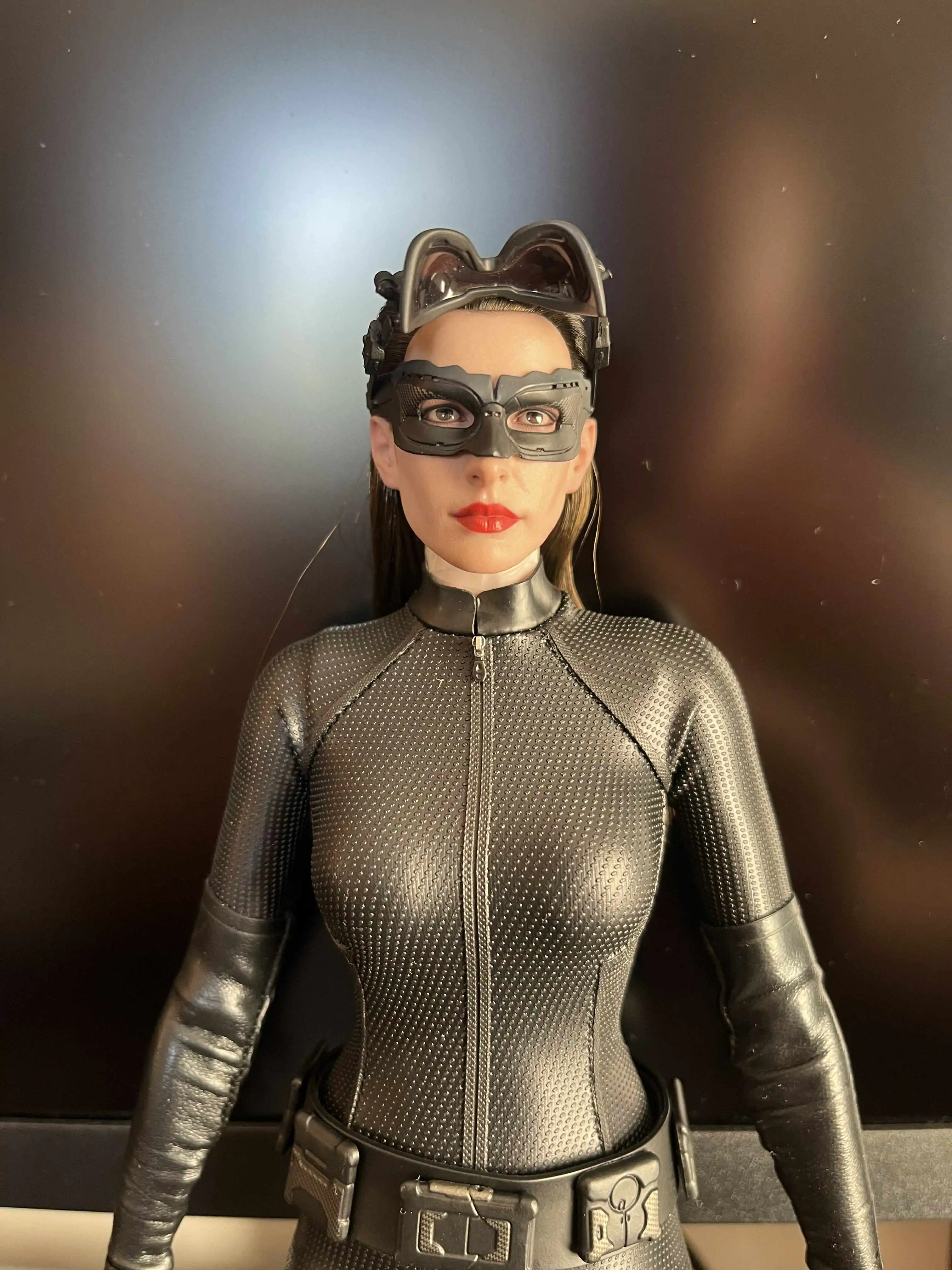 Figurină de acțiune Masterpiece film Trilogia Cavalerul Negru 1/6 Catwoman 29 cm poza produsului