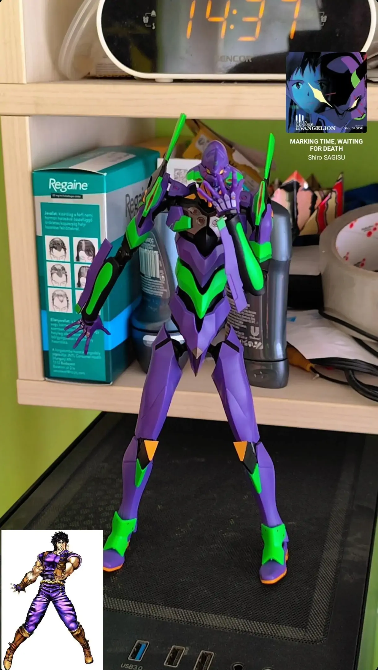 Neon Genesis Evangelion AMK Series Kit Model din Plastic Eva-01 20 cm poza produsului