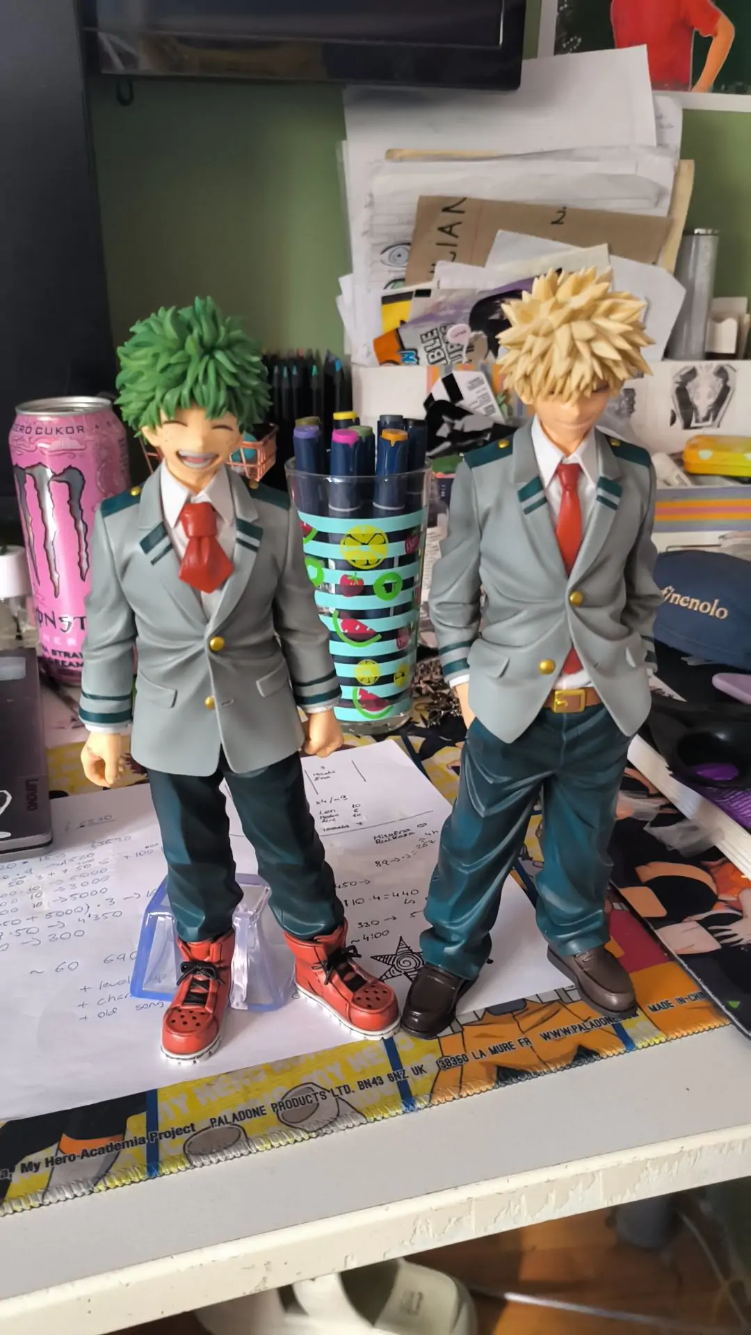 My Hero Academia Izuku Midoriya Ichibansho figurina 23cm poza produsului
