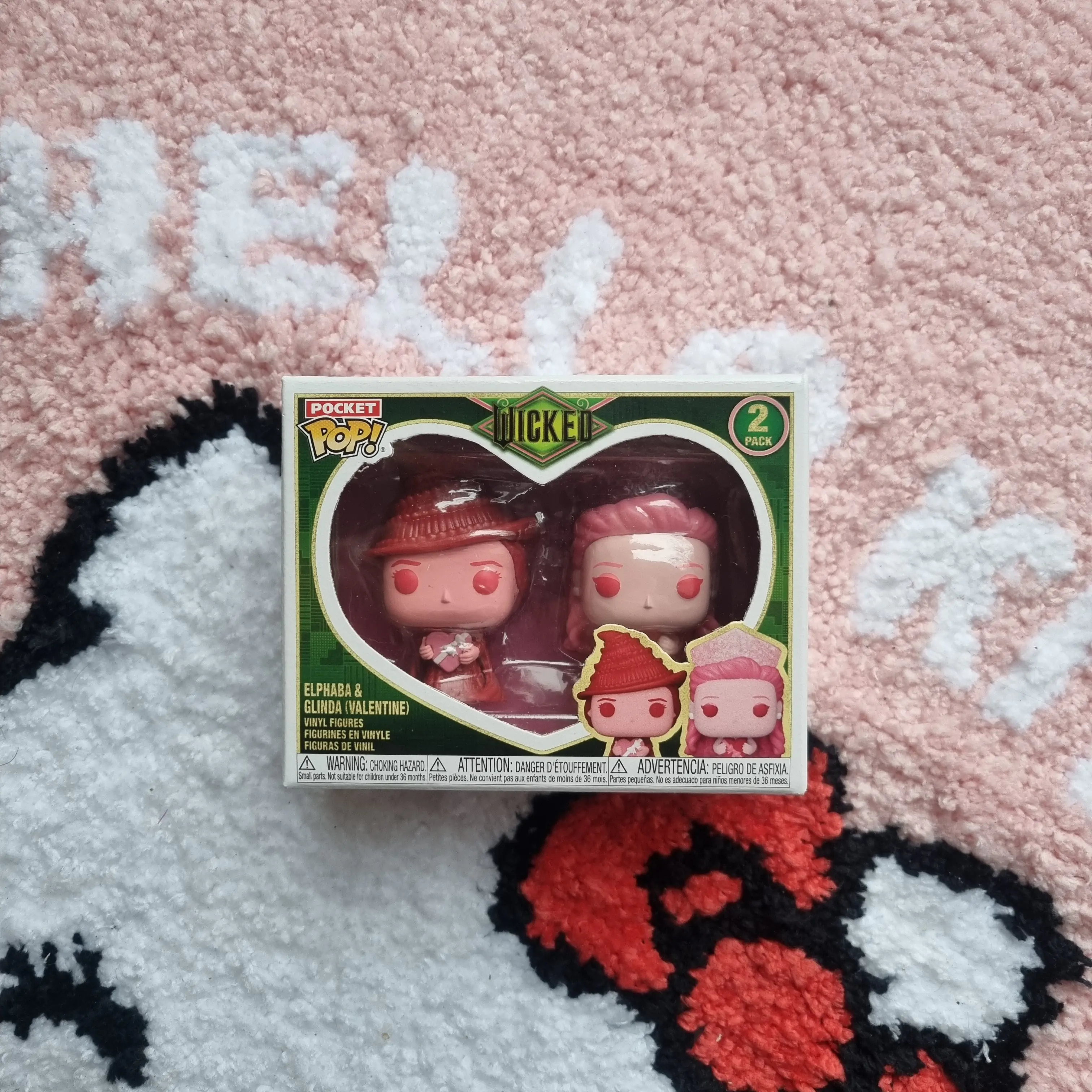 Figurină de Vinil Funko POP! 2-Pack Wicked Pocket Valentines 4 cm poza produsului