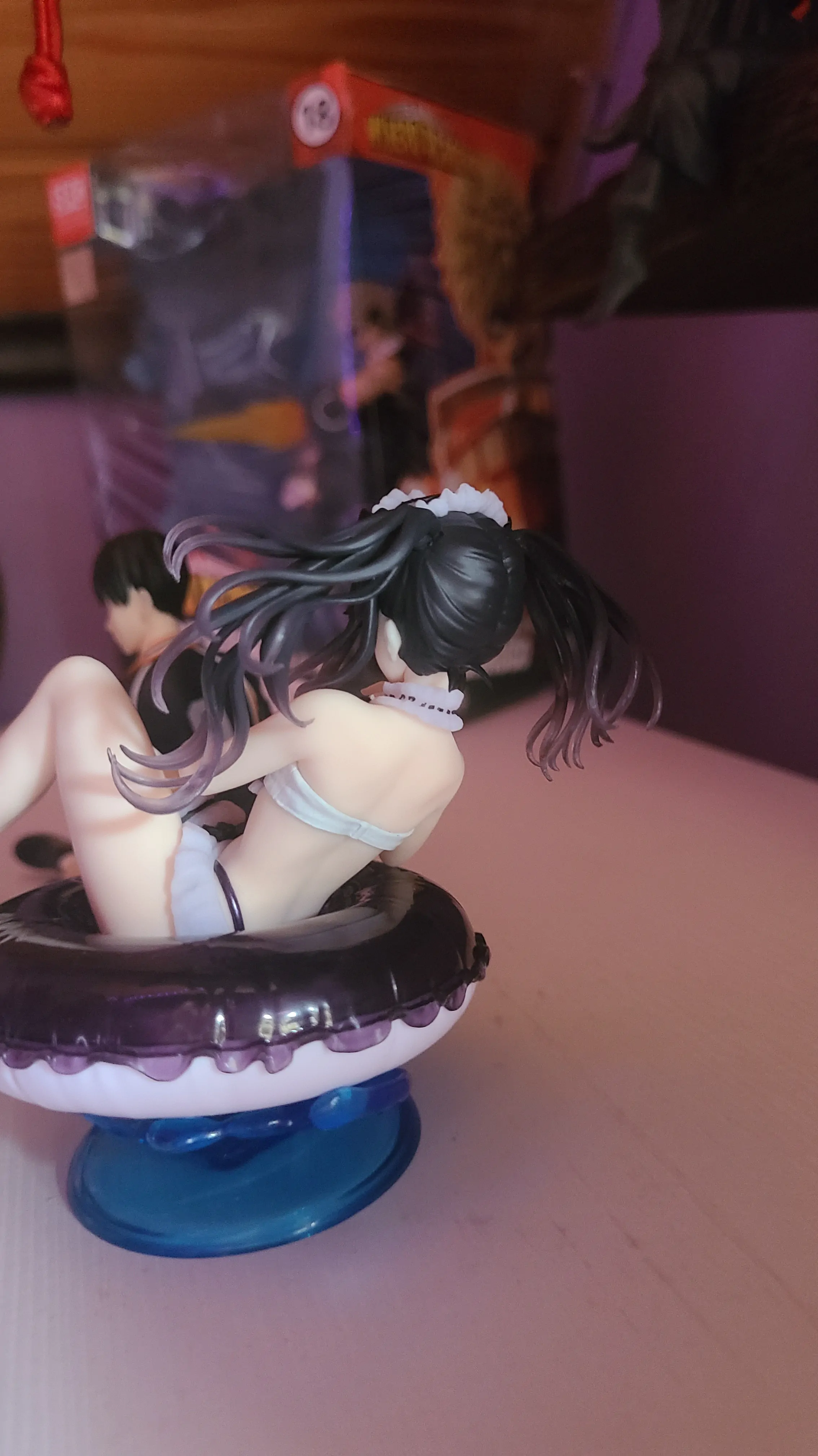 Figurină statuie PVC Date A Live IV Aqua Float Girls Kurumi Tokisaki Renewal Edition 10 cm poza produsului