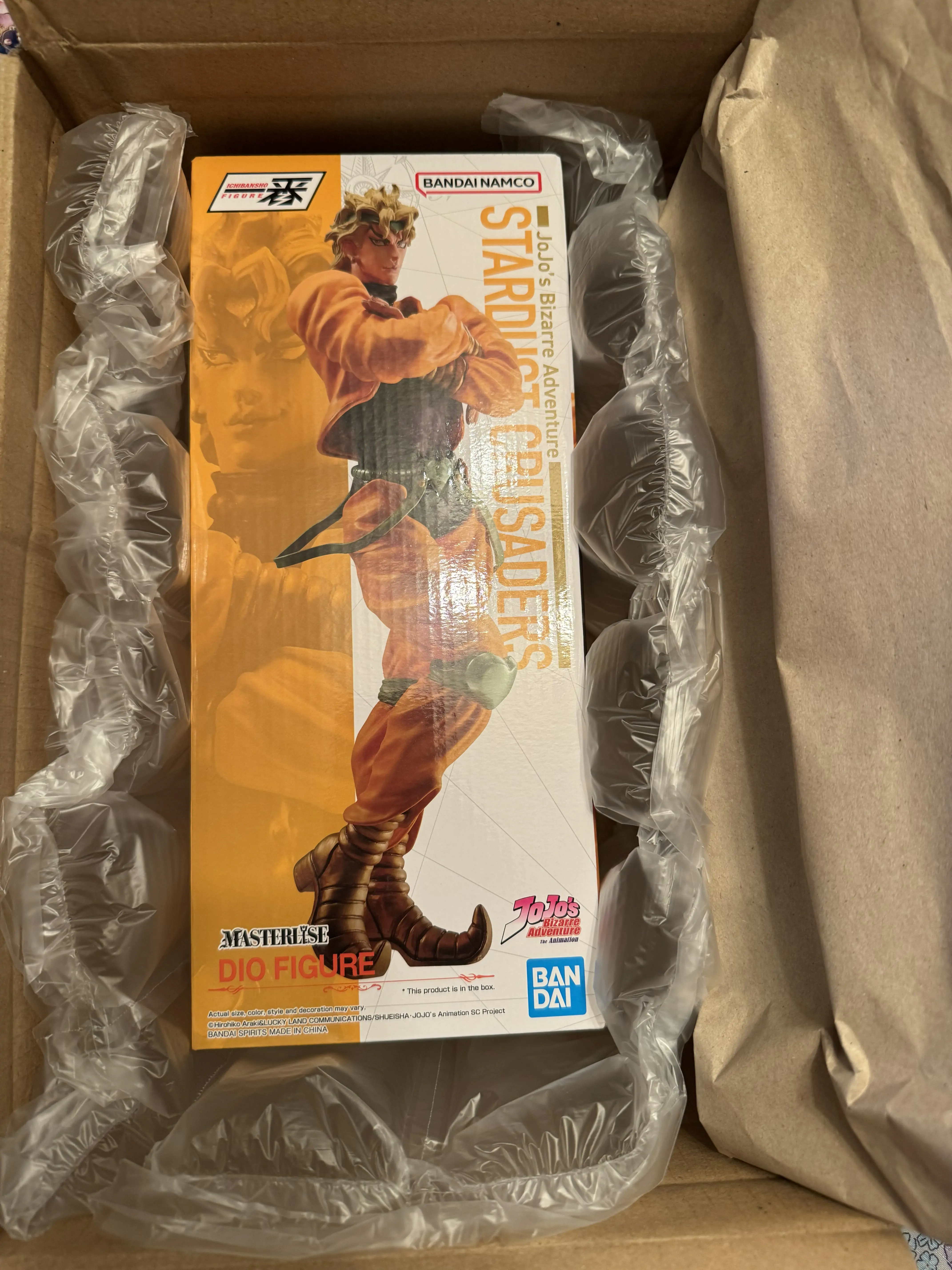 Jojo's Bizarre Stardust Crusaders + figurină Dio Brando Ichibansho 27cm poza produsului