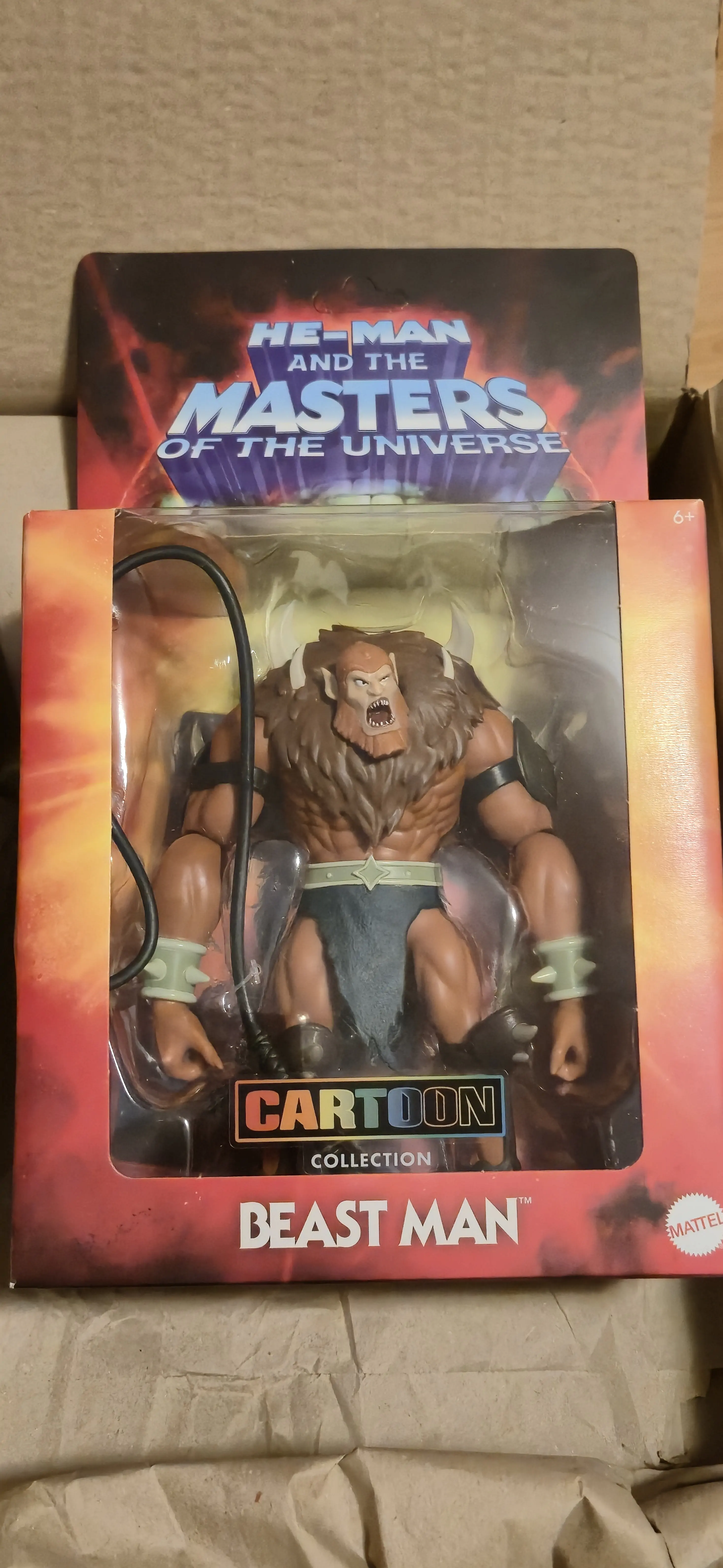 Masters of the Universe Origins Deluxe Figurina de actiune Beast Man 14 cm poza produsului