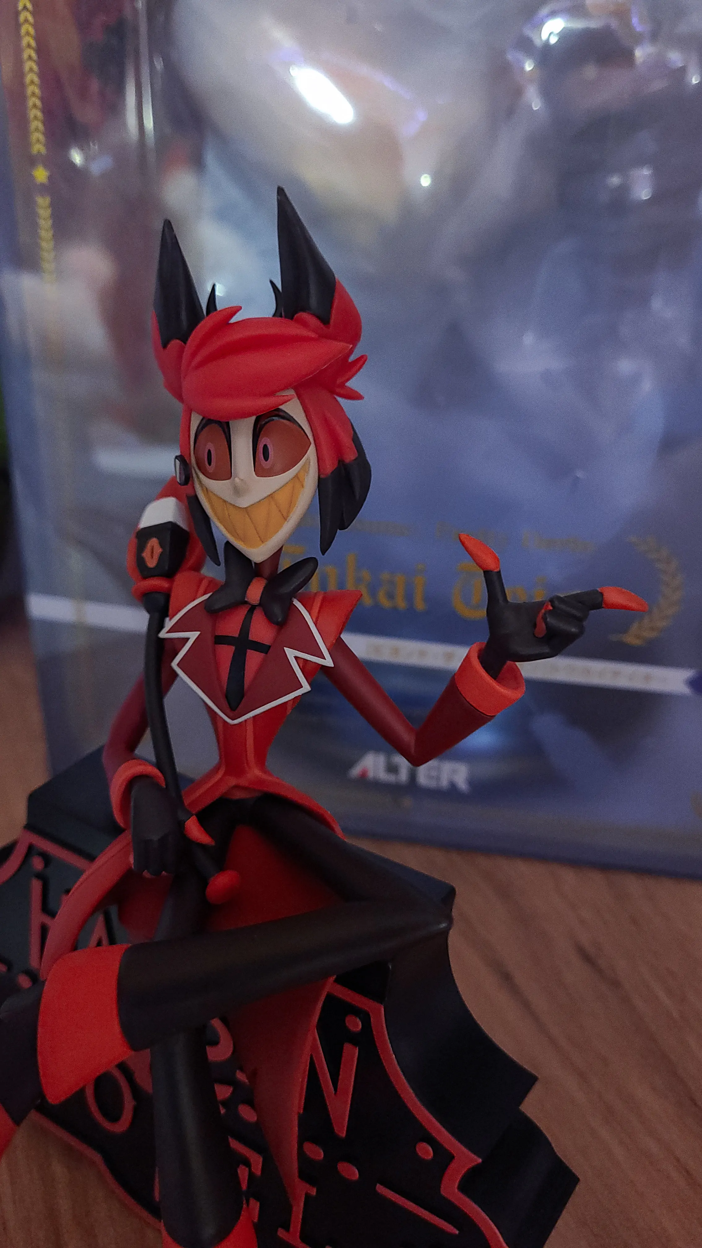Hazbin Hotel Alastor ver.A figurina pentru monitor 17cm poza produsului