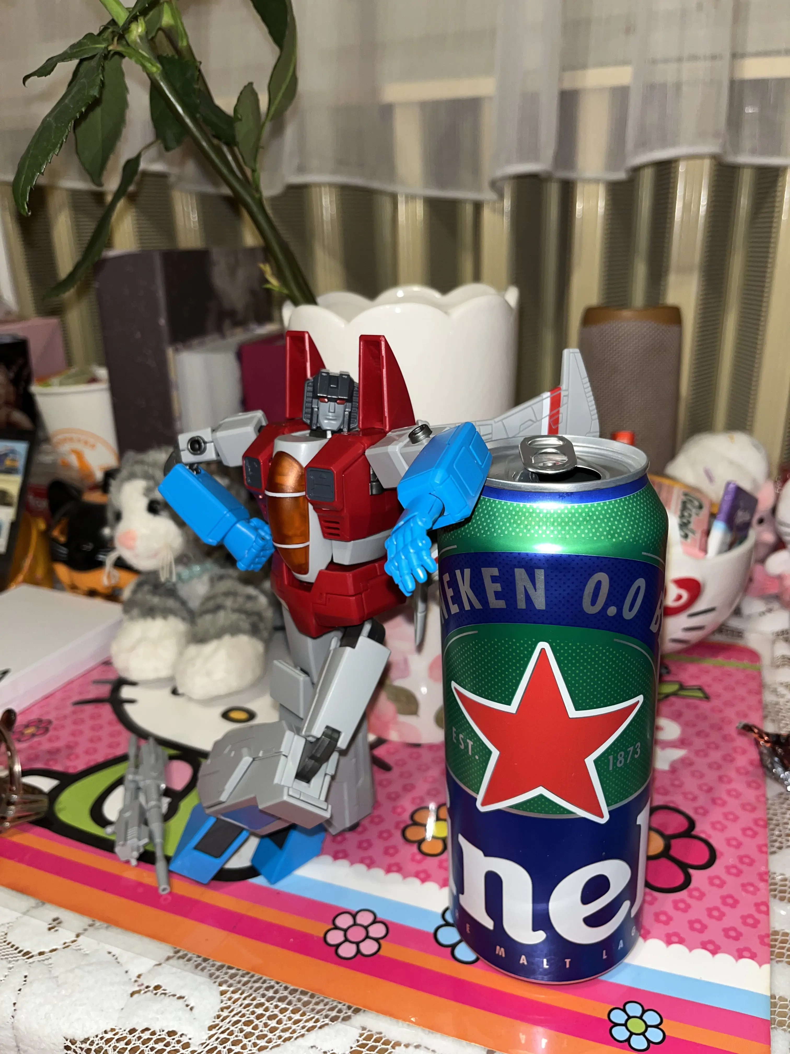 Transformers Generation One AMK Series Kit Model din plastic Starscream 19 cm poza produsului