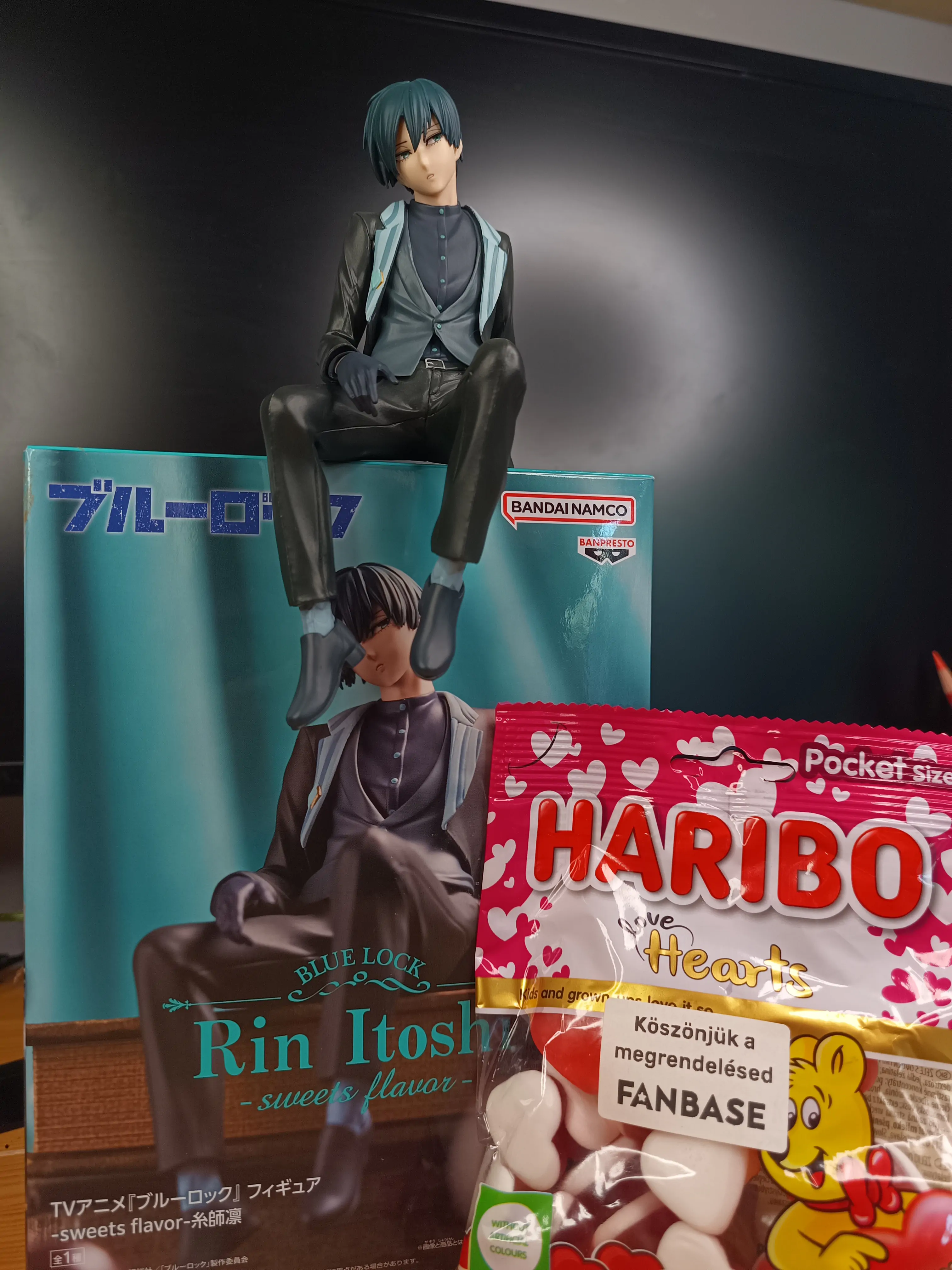 Figurină Blue Lock Yoichi Rin Itoshi Flavor 13cm poza produsului
