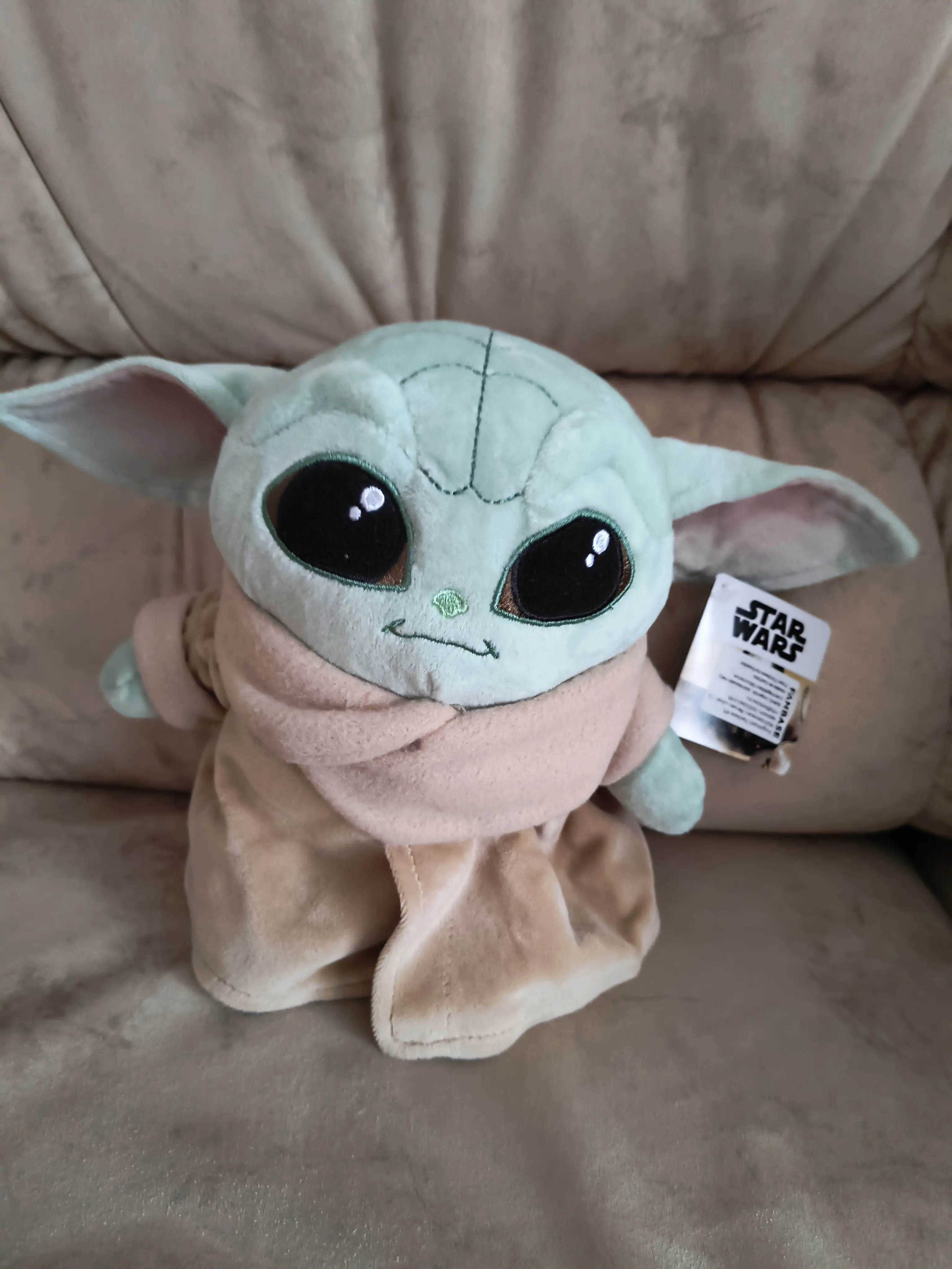 Star Wars Mandalorian Baby Yoda Child jucărie de pluș moale 25cm poza produsului