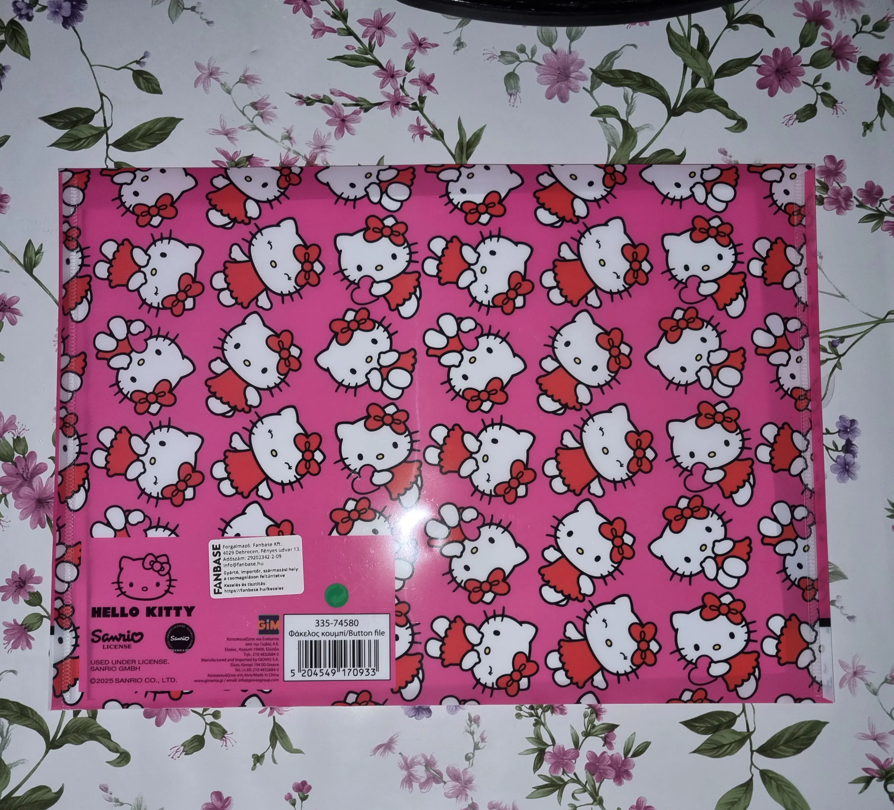 Hello Kitty Sweetheart dosar documente A4 poza produsului