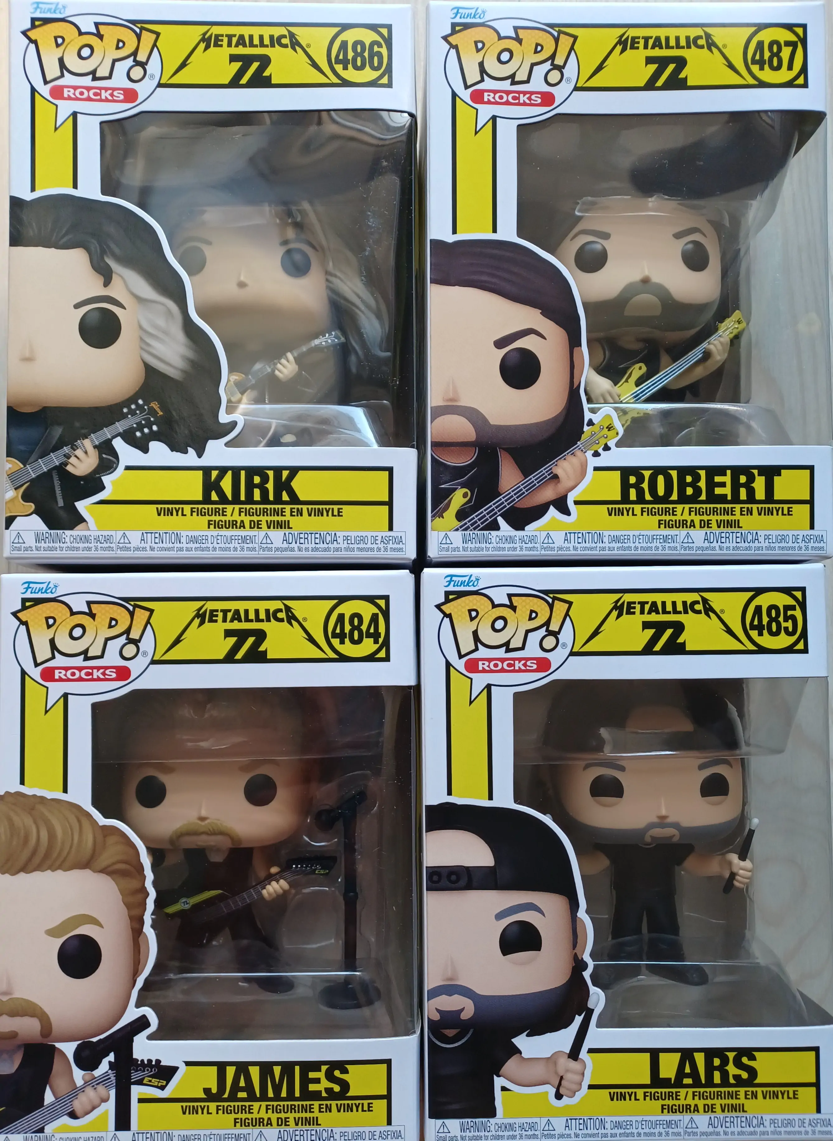 Figurina Funko POP Metallica 72 James poza produsului
