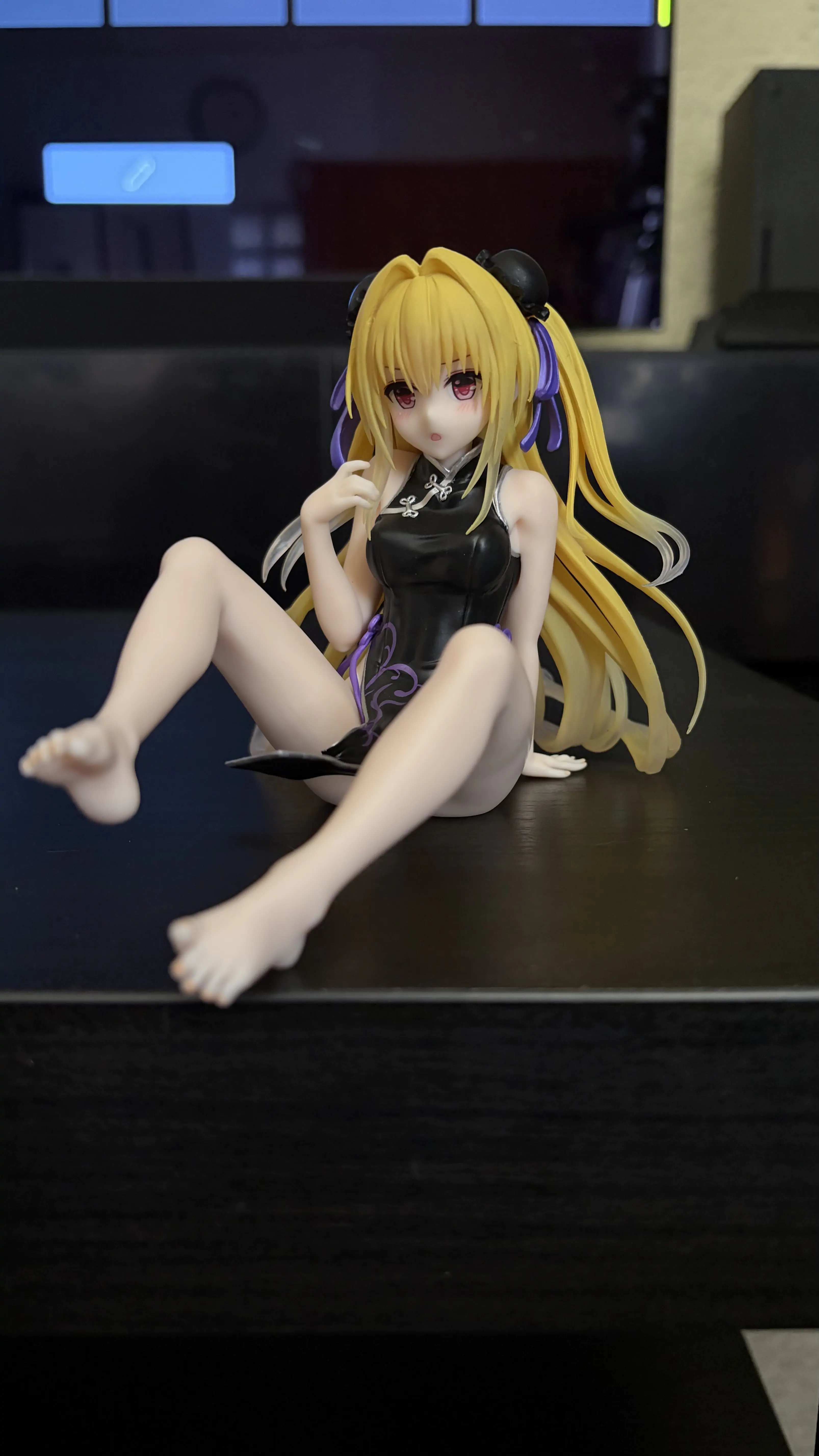 To Love-Ru Darkness statuie PVC figurina de birou Golden Darkness (China Dress Ver.) Renewal 13 cm poza produsului