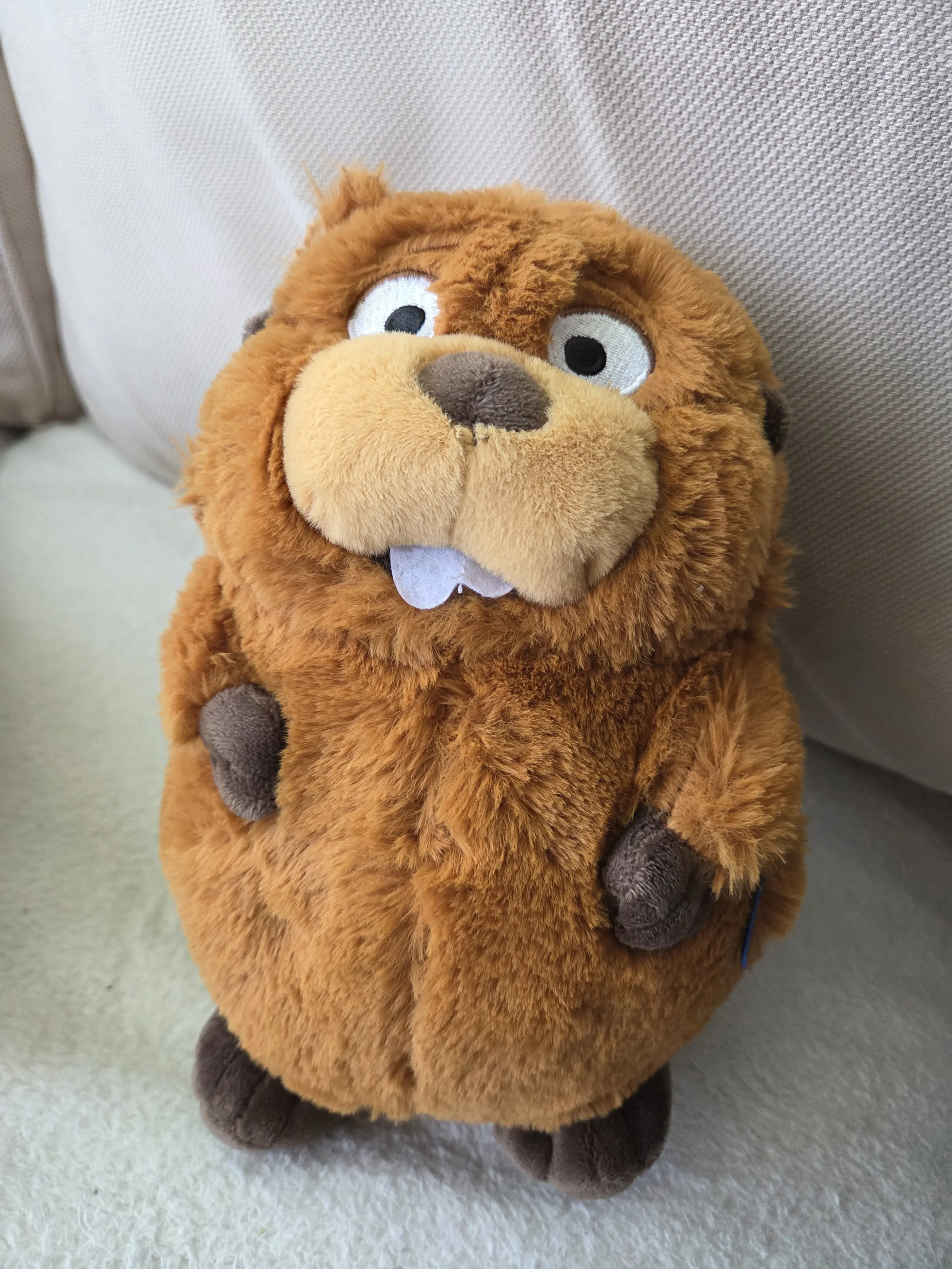 Disney Pixar Hoppers Beaver Mabel jucarie de plus 22cm poza produsului