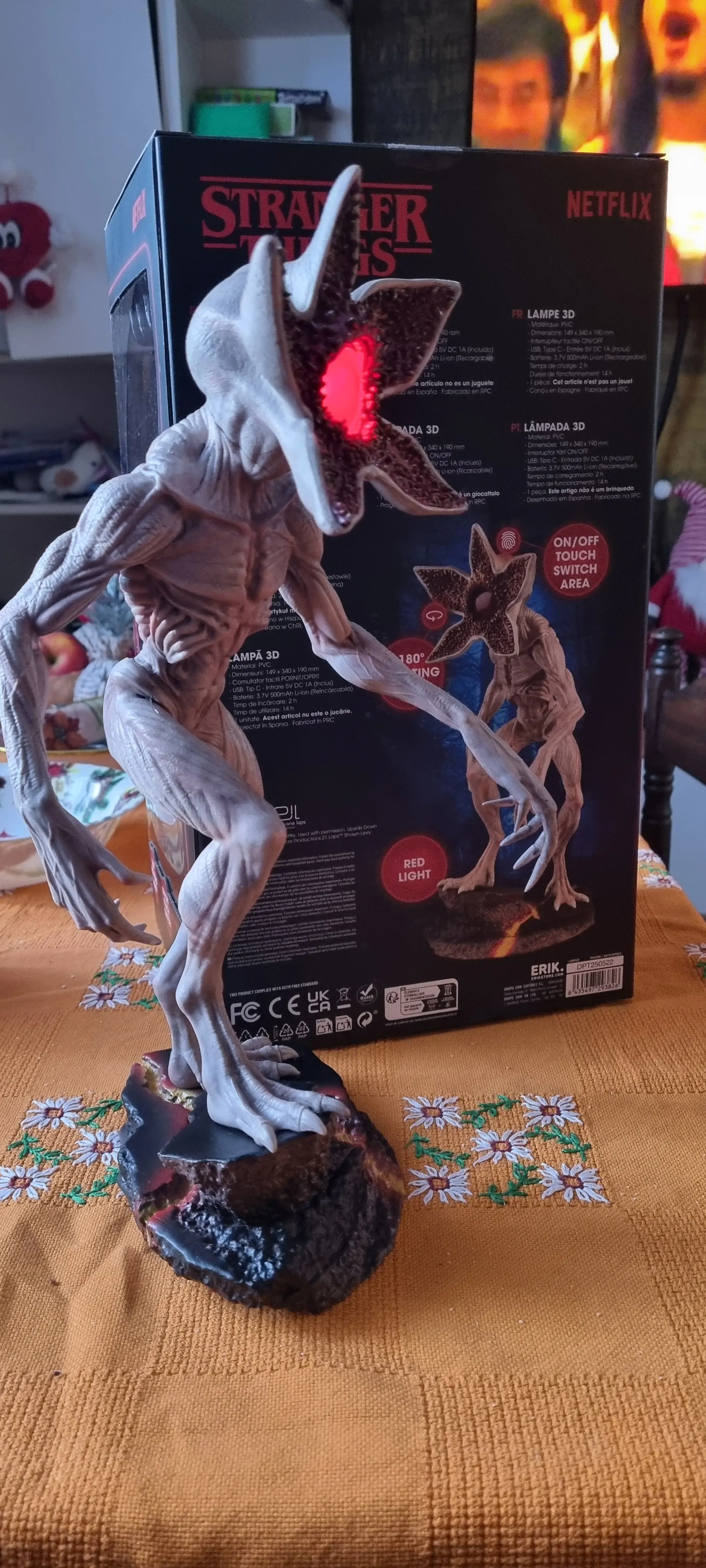 Stranger Things Demogorgon lampă poza produsului