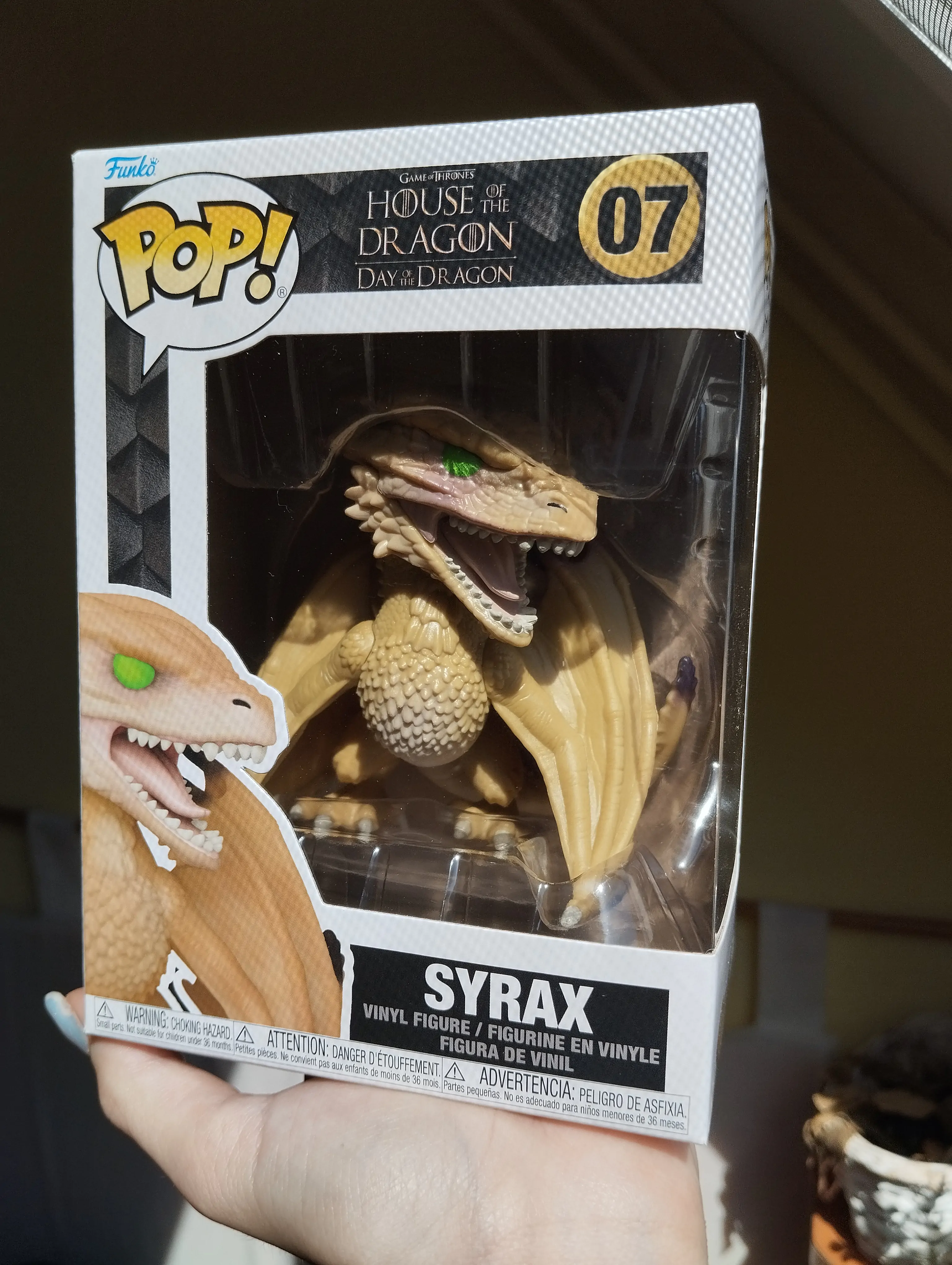 House of the Dragon POP! Figurina TV Vinyl Syrax 9 cm poza produsului