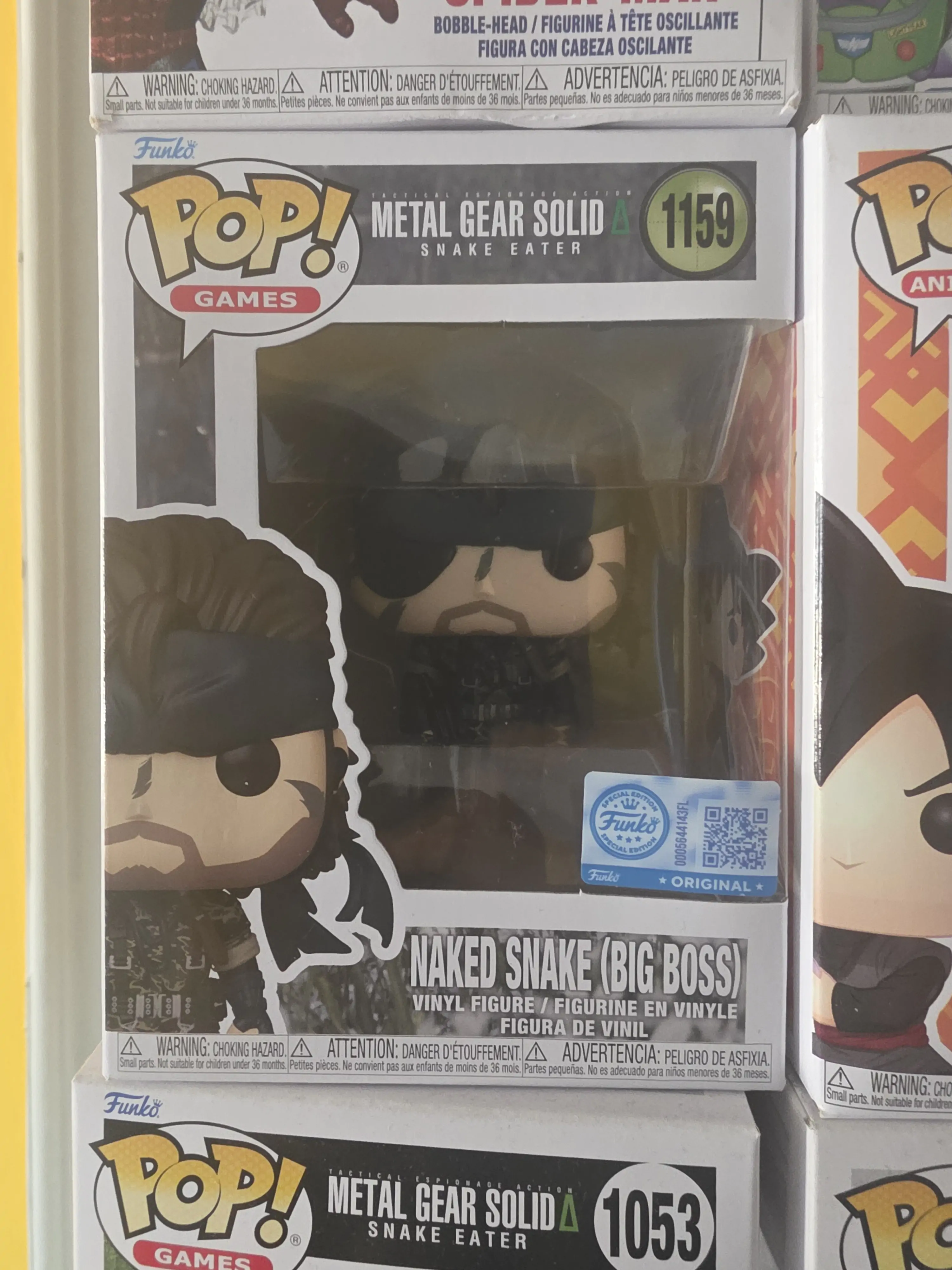 Metal Gear Funko POP! Games Figurina din vinil Metal Gear Solid 3- Big Boss 9 cm poza produsului